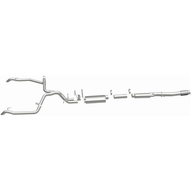 MagnaFlow 24-25 Chevrolet/GMC Silverado/Sierra 1500 ZR2/AT4X Overland Series Cat-Back Exhaust System thumbnail 4