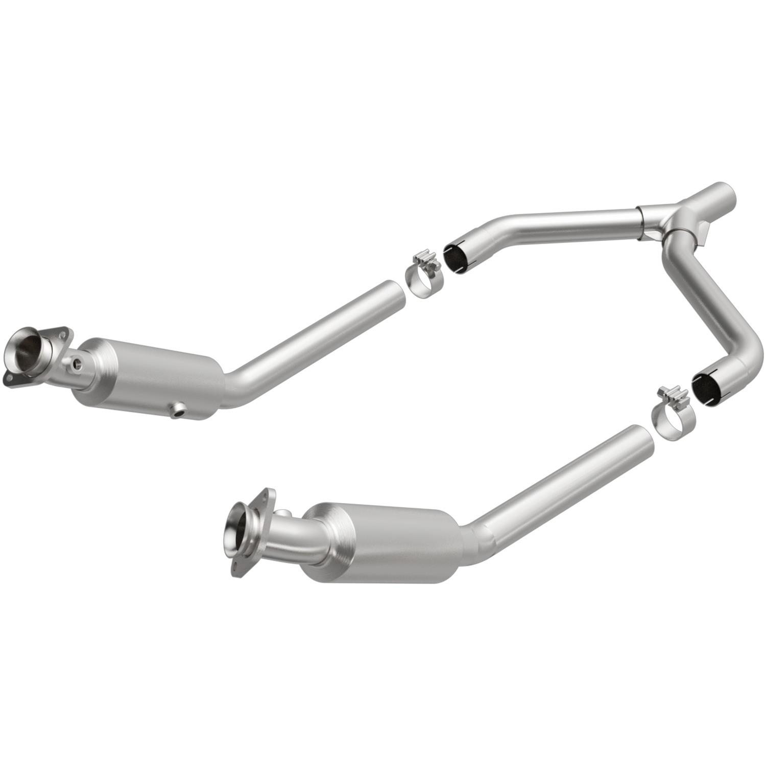 MagnaFlow Direct Fit Catalytic Converter 05-10 Ford Mustang 4.0L Y-Pipe Assembly