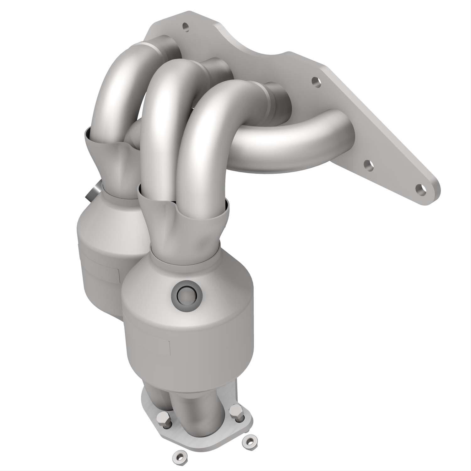 MagnaFlow Direct Fit Catalytic Converter 2017-2019 Hyundai Elantra L4 OEM Underbody Rear