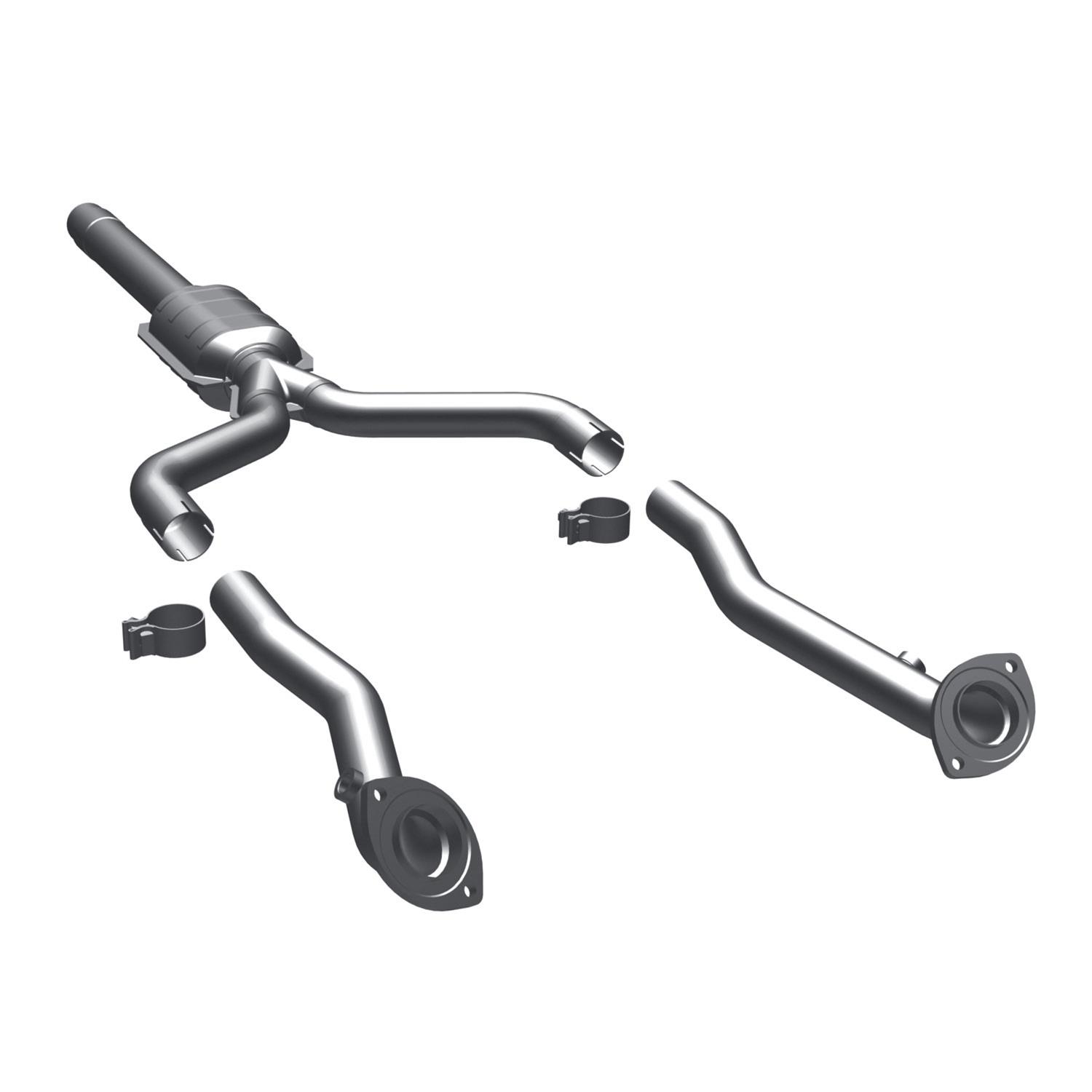 MagnaFlow Direct Fit Catalytic Converter 96-97 Lexus LS400 4.0L rear