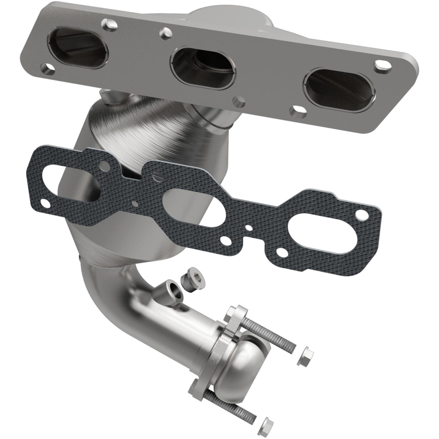 MagnaFlow Direct Fit Catalytic Converter 08 Escape 3.0L Front Manifold OEM