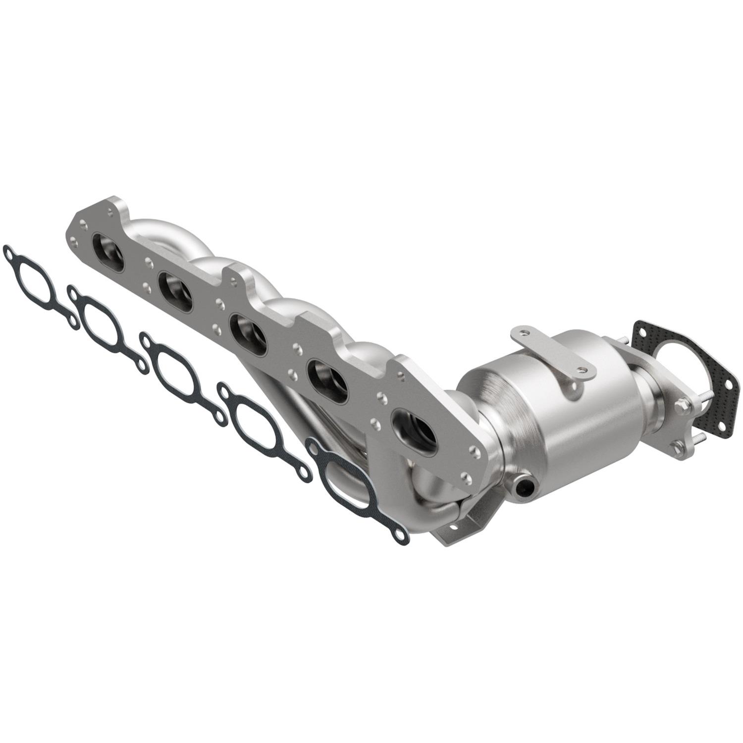 MagnaFlow OEM Grade Federal/EPA Compliant Direct-Fit Manifold Catalytic Converters for 2004-2010 S40, 2005-2010 V50 - 52171 Converter, Grade, Compliant, Manifold, Direct-Fit, Volvo, 2.4L, Each