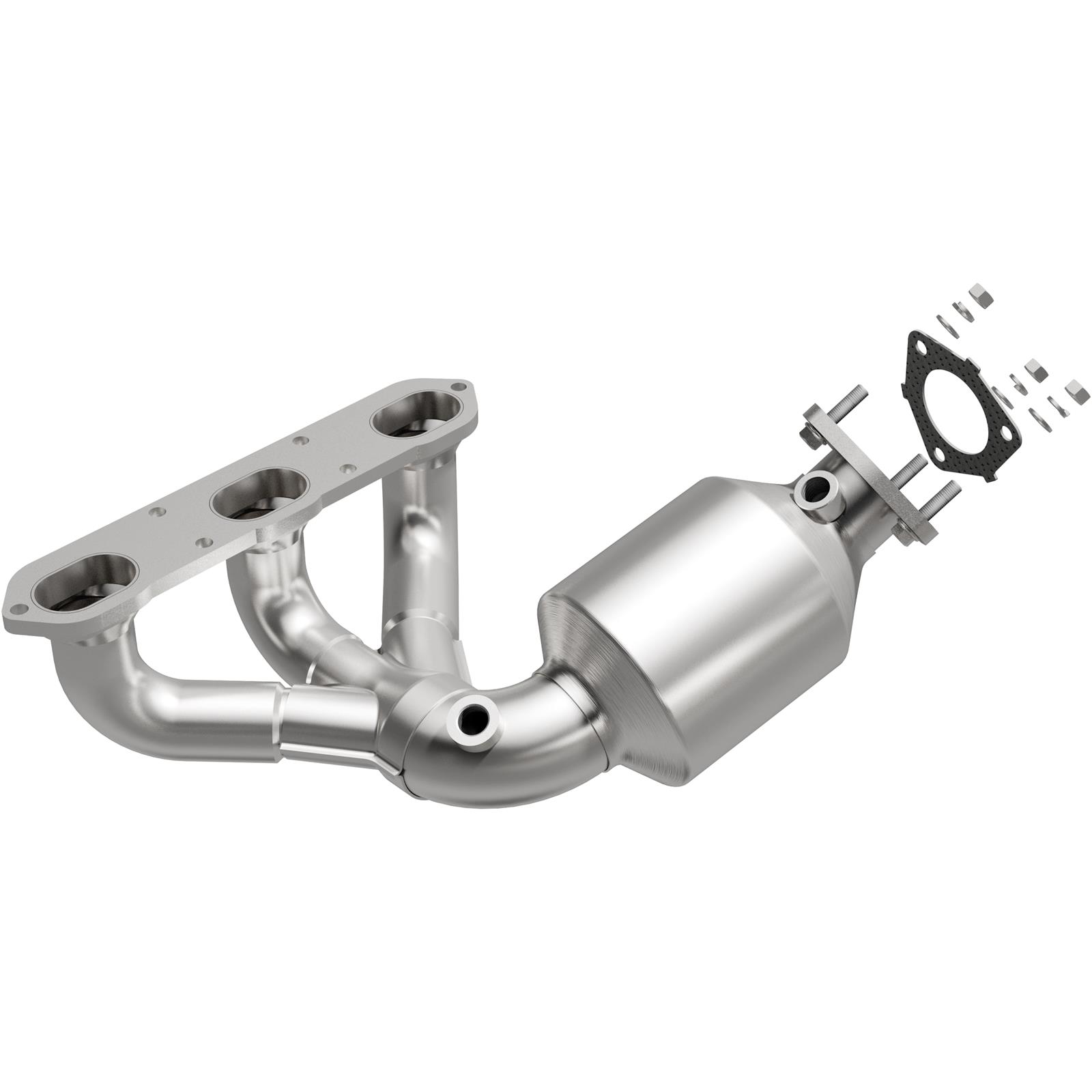 MagnaFlow Direct Fit Catalytic Converter 2006 Porsche Cayman 3.4L Underbody