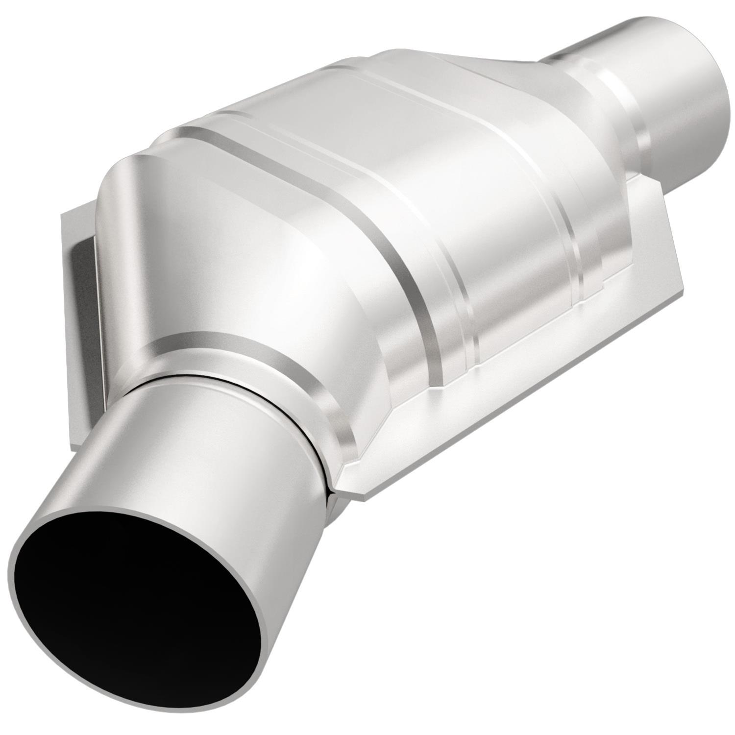 MagnaFlow Universal Catalytic Converter 2.50inch Angled Inlet FED