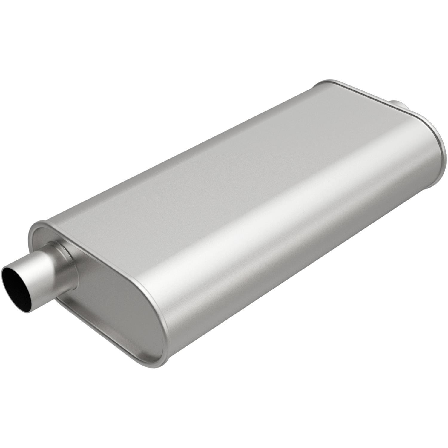 MagnaFlow 7in. Round Straight-Through Muffler | Subaru 2.0L Turbo (11-25) (12763)