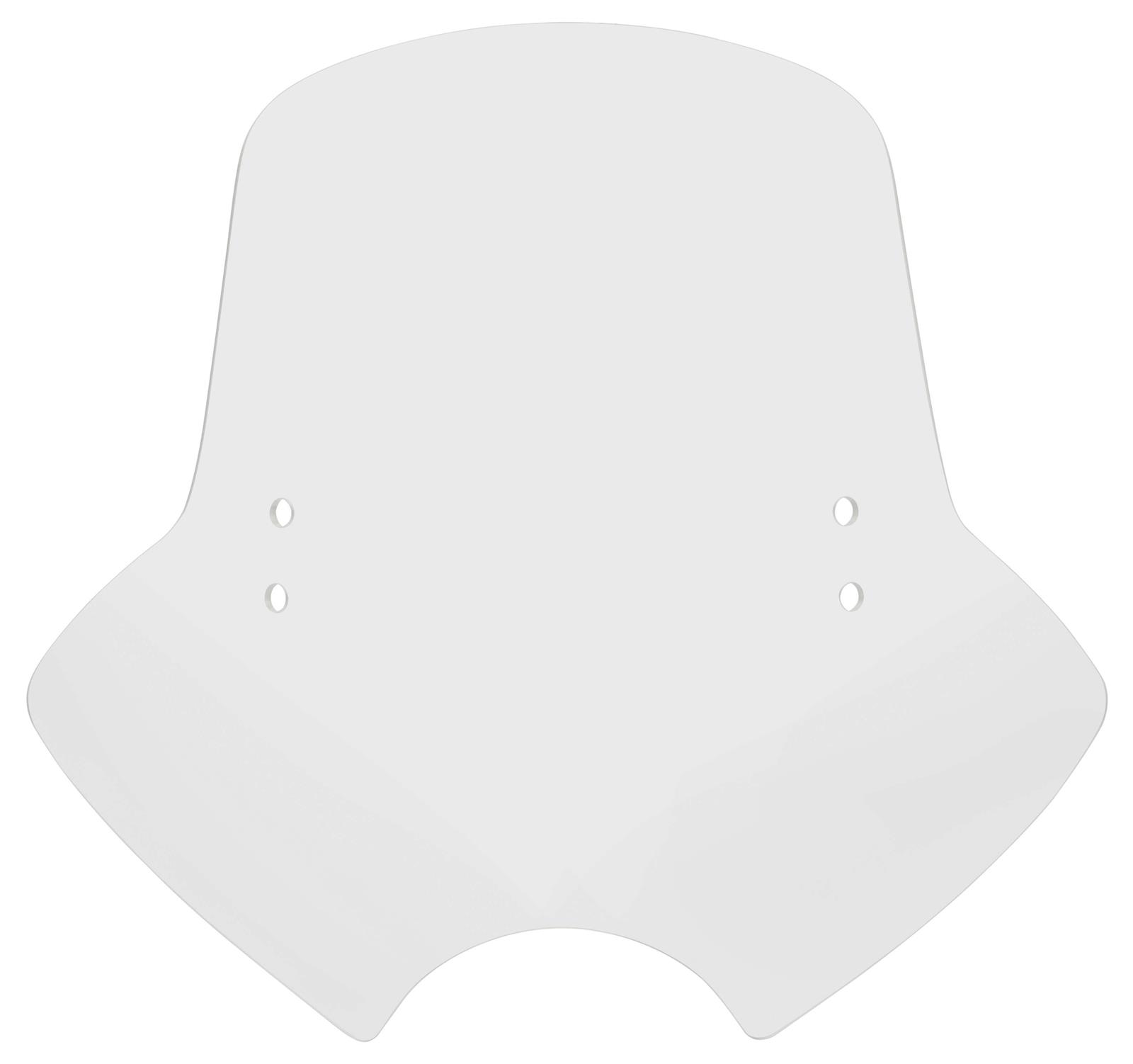 Memphis Shades MEM2210 Memphis Shades Demon Handlebar Mount Windshields