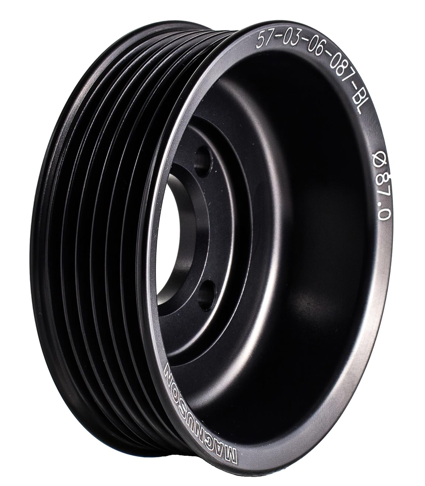 Magnuson Superchargers 570306087BL Magnuson Supercharger Pulleys Summit Racing