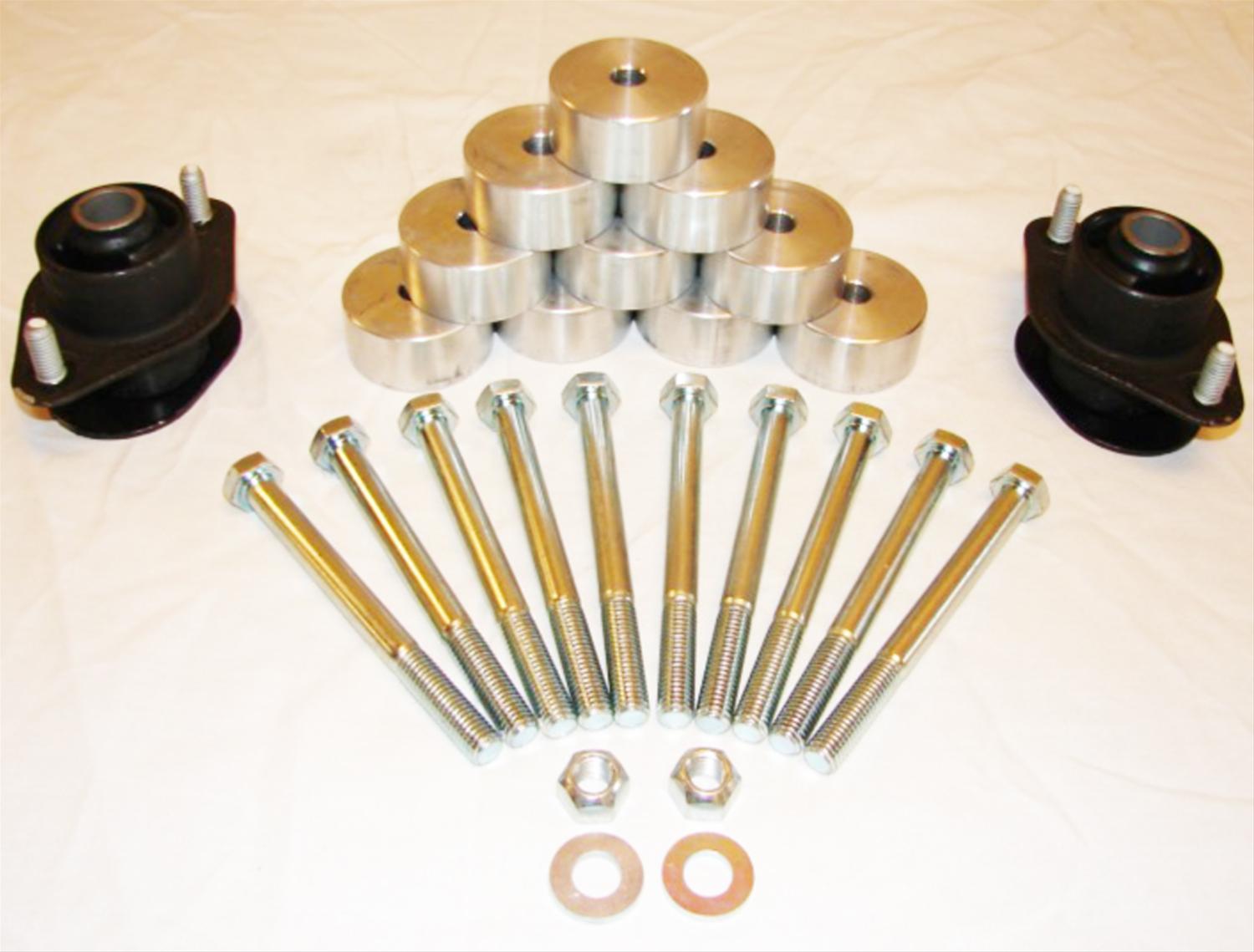 M.O.R.E. Body Lift Kits BLJK2D 07 Jeep JK Wrangler 2 door (all trans &AC) 1"Body Kits/Body Sys