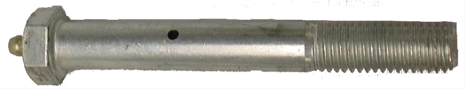 M.O.R.E. Zerked Bolts S10191 Leaf Spring Shackle Bolts, Bolts, Steel, Zinc, 1/2-13 in., 4.000 in. Length, Each