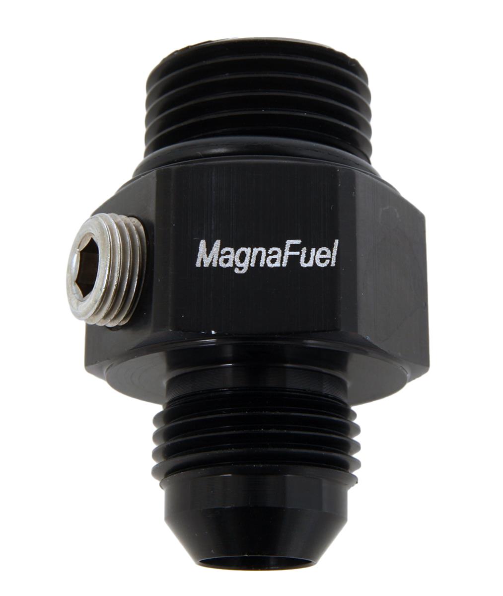 MagnaFuel MP3062BLK MagnaFuel Pressure Gauge Adapters Summit Racing