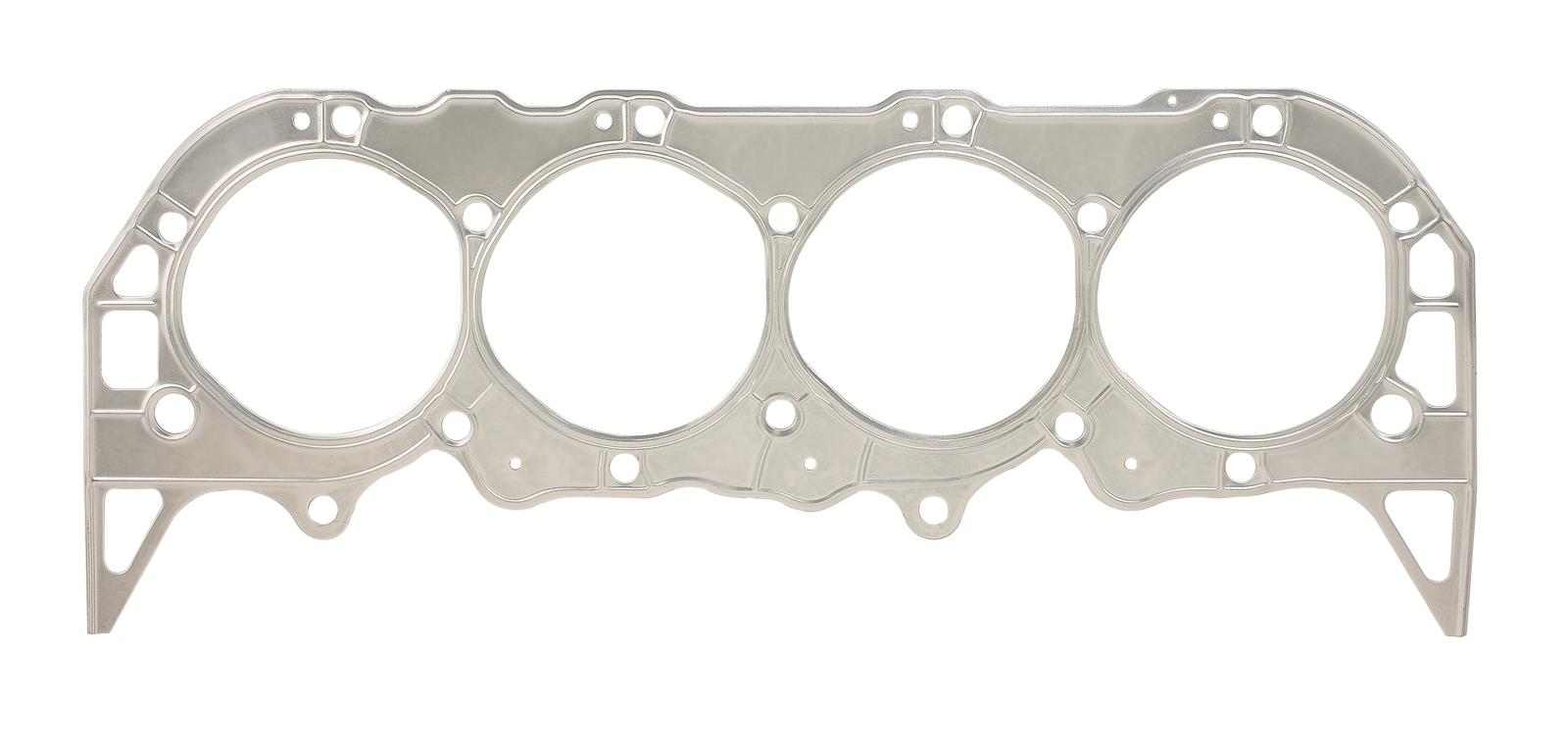 Mr. Gasket Head Gaskets 1131G Gasket; Embossed Steel Shim; Bore 4.370 in.; 0.020 in. Compressed Thickness, Each