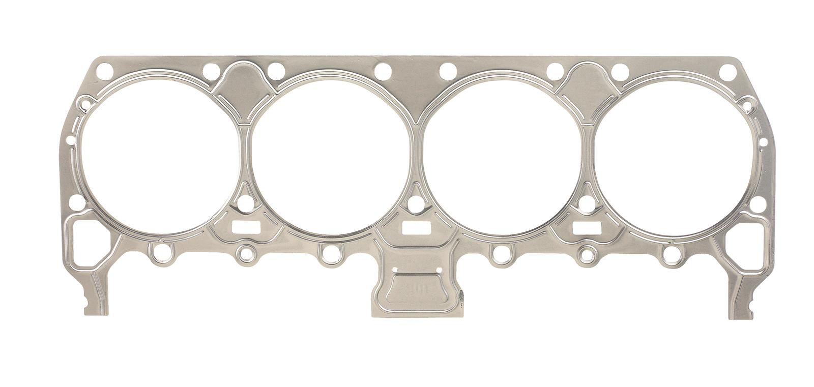Mr. Gasket Head Gaskets 1135G Gasket; Steel Shim; Embossed; 4.400 in. Bore; 0.020 in. Compressed Thickness, Each