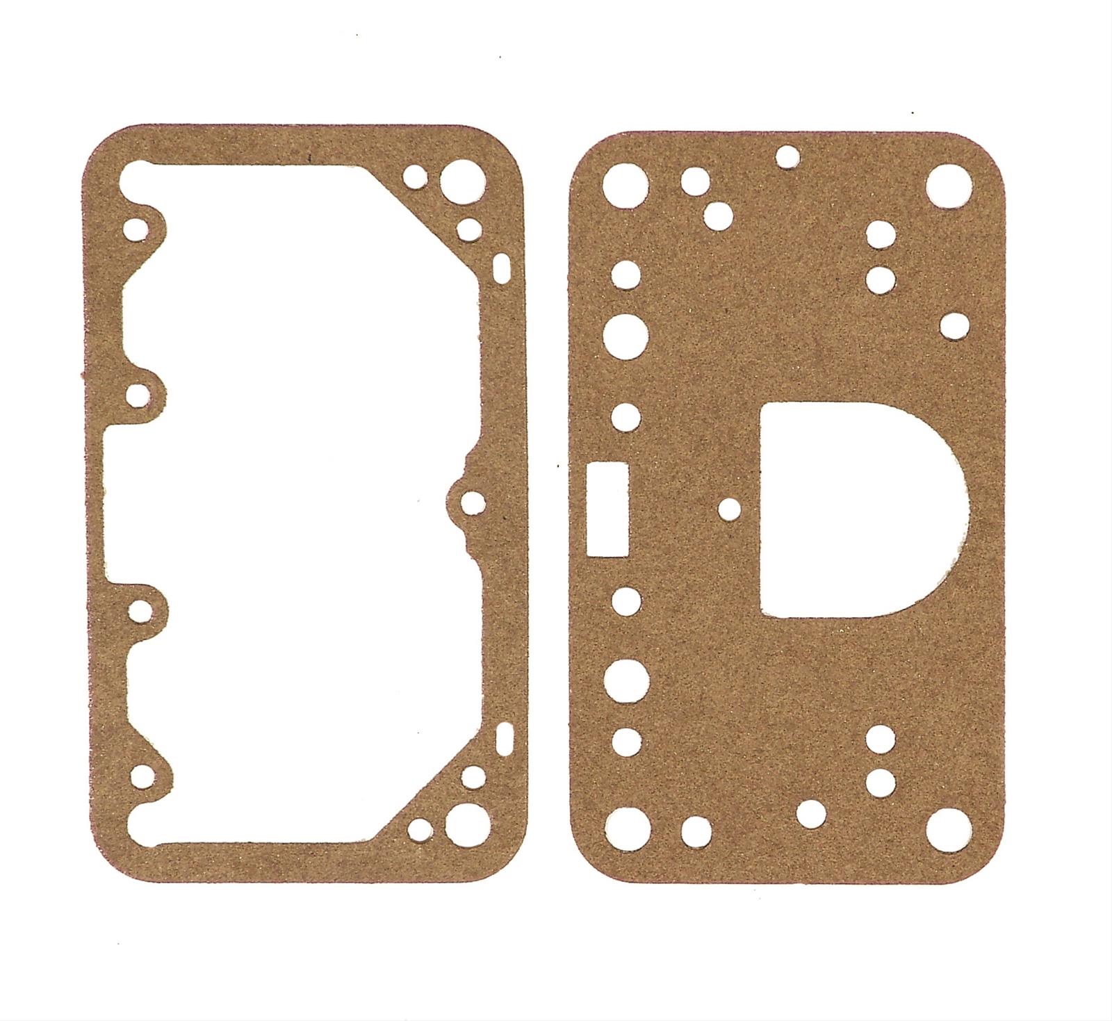 Mr. Gasket Fuel Bowl and Metering Block Gaskets for Holley Carburetors 1509 Gasket, Bowl/Metering Block, Holley, 2300/4150/4160 Series, Set