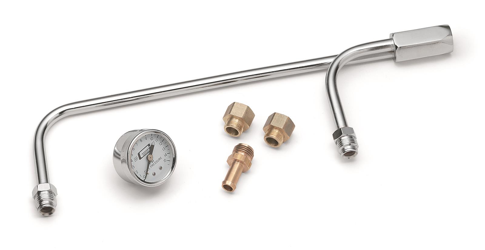 Demon Carburetion Chrome Fuel Line Demon Carburetion Chrome Fuel Line