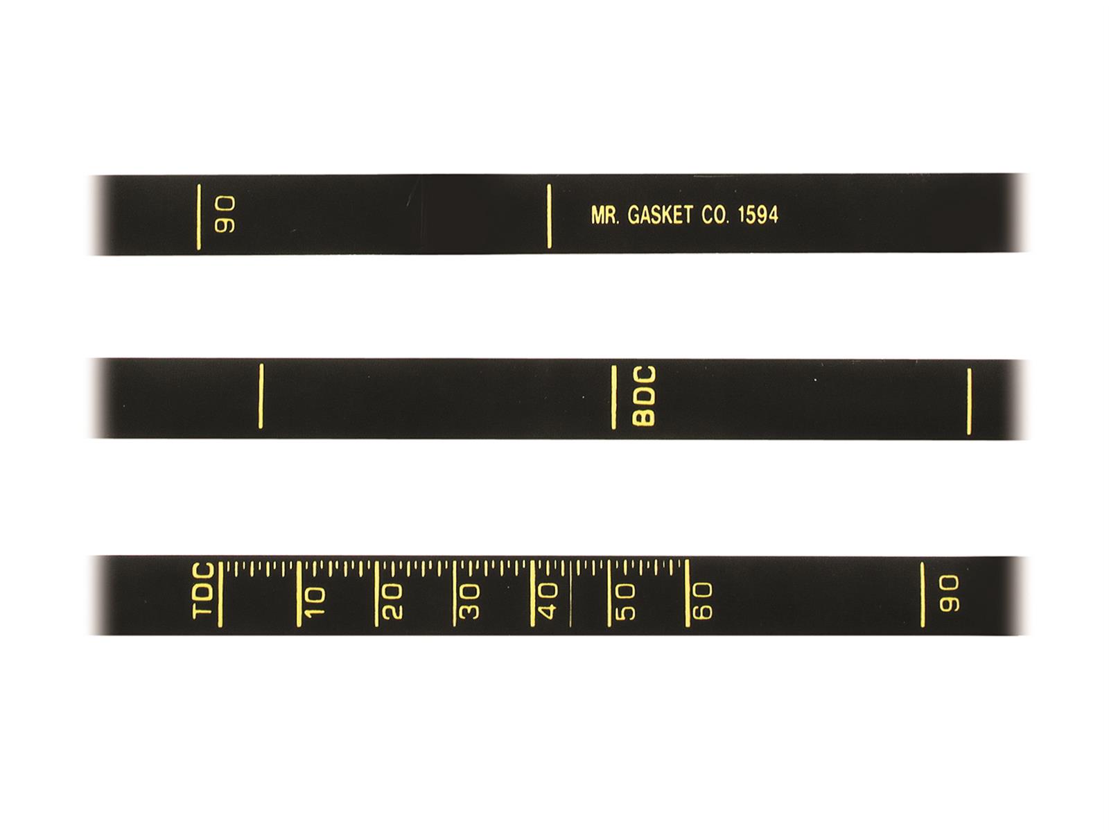 Mr. Gasket Timing Tape 1594 Tape, 6 3/8 in. Diameter Balancer, Ford, Small Block/351W, Each