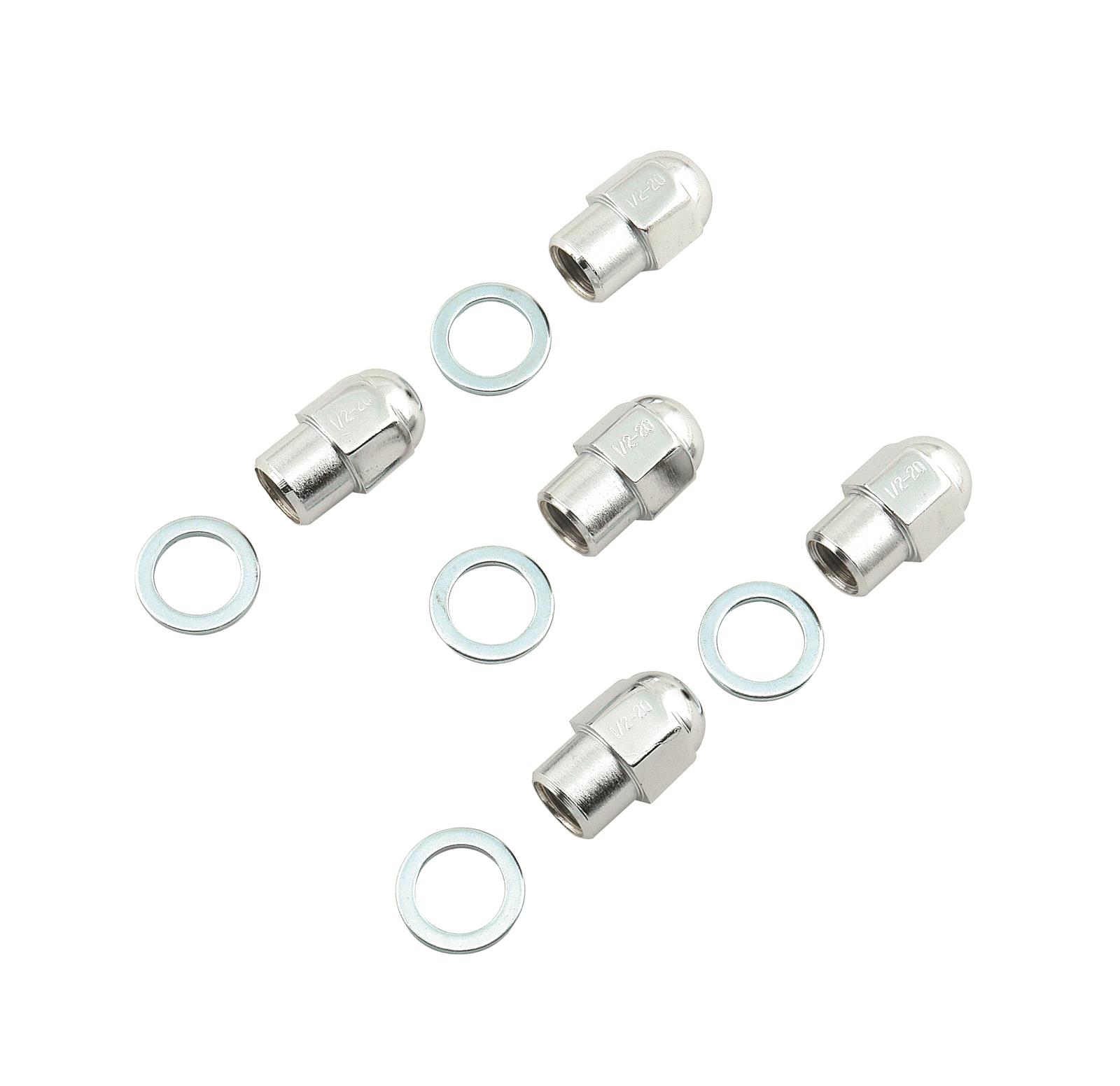 Mr Gasket 1741 Chrome Plated Lug Nut
