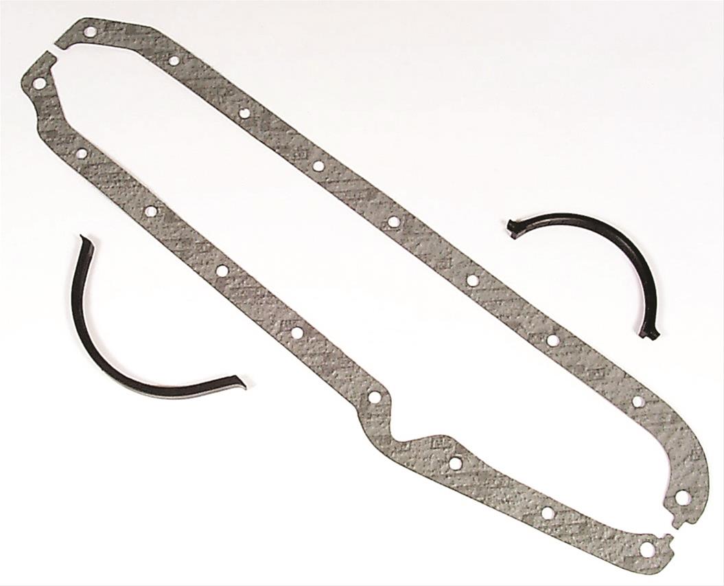 Mr. Gasket Oil Pan Sets 196 Gasket, Multi-Piece, Cork/Rubber, Chevy, Small Block, V8, Kit