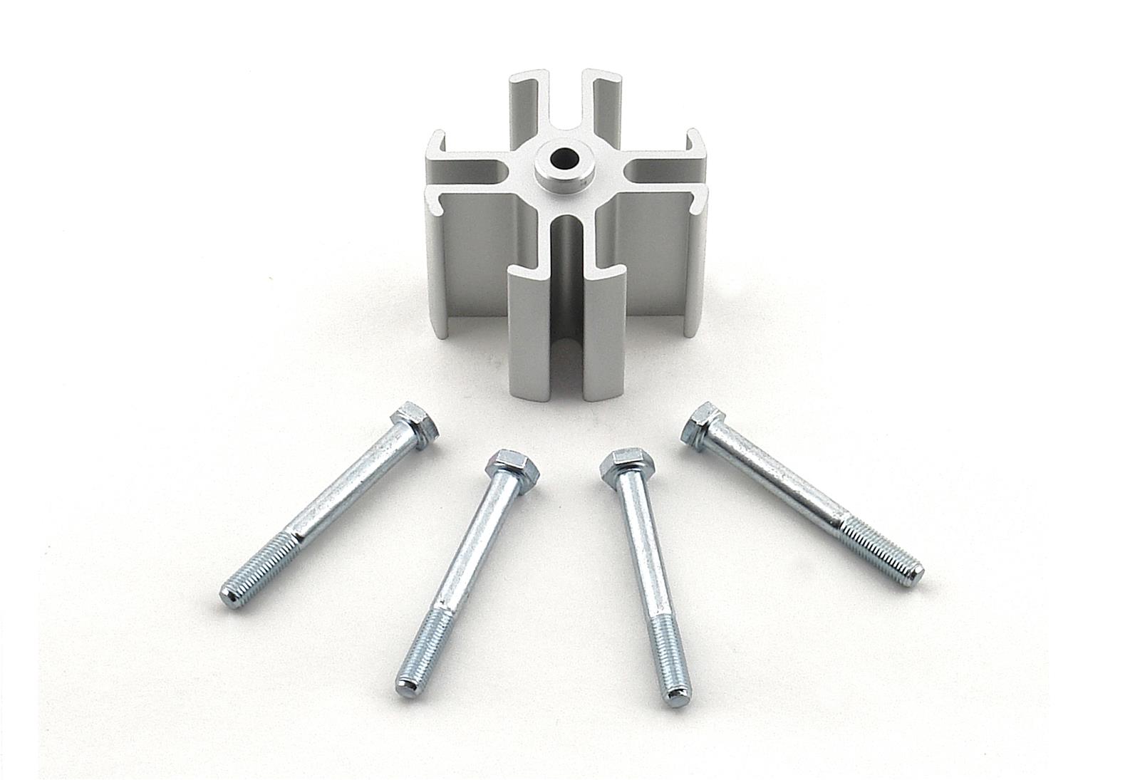 Mr. Gasket Mechanical Fan Spacers 2393 Spacer, Aluminum, 2 in. Thick, Bolts, Washers, AMC/Ford/GM, Kit