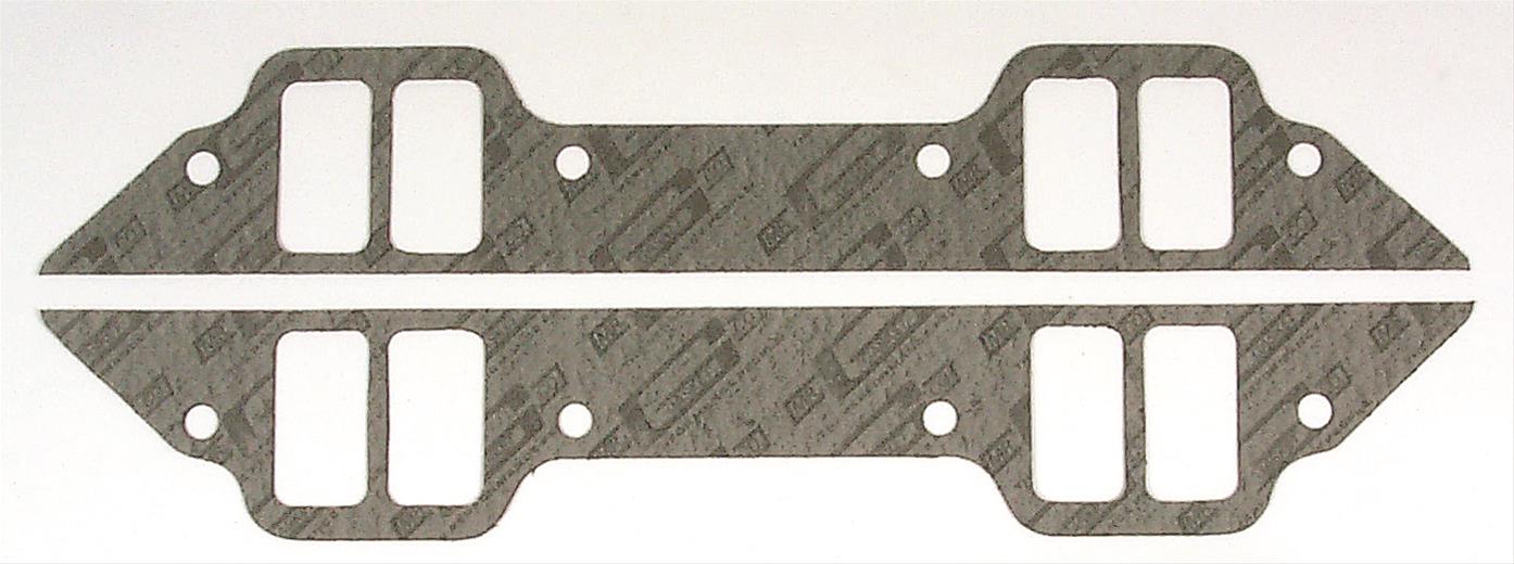Mr. Gasket Standard Intake Sets 301 Gaskets, Manifold, Intake, Composite, 2.26 in. x 1.21 in. Port, .060 in. Thick, Chrysler, Big Block, B/RB, Set