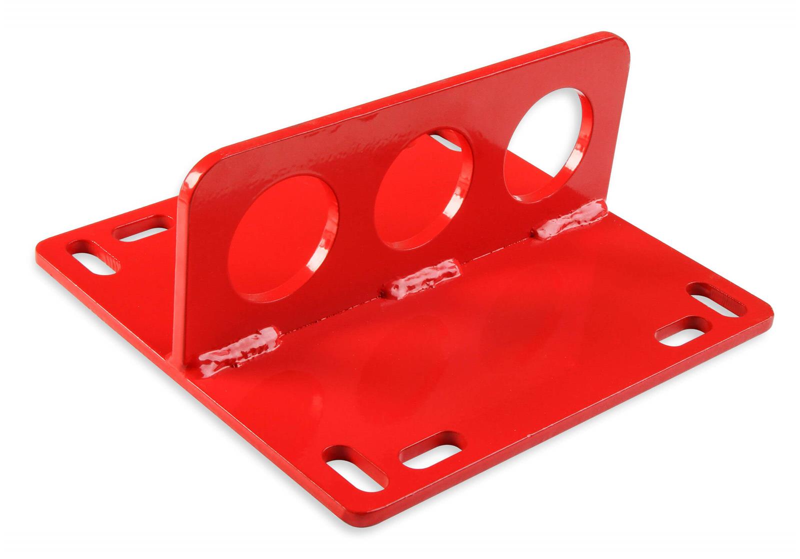 Mr. Gasket Engine Lift Plates 33028G Plate, LS Engines, Valley Cover Mount, Steel, Red Powdercoated, Each thumbnail 3
