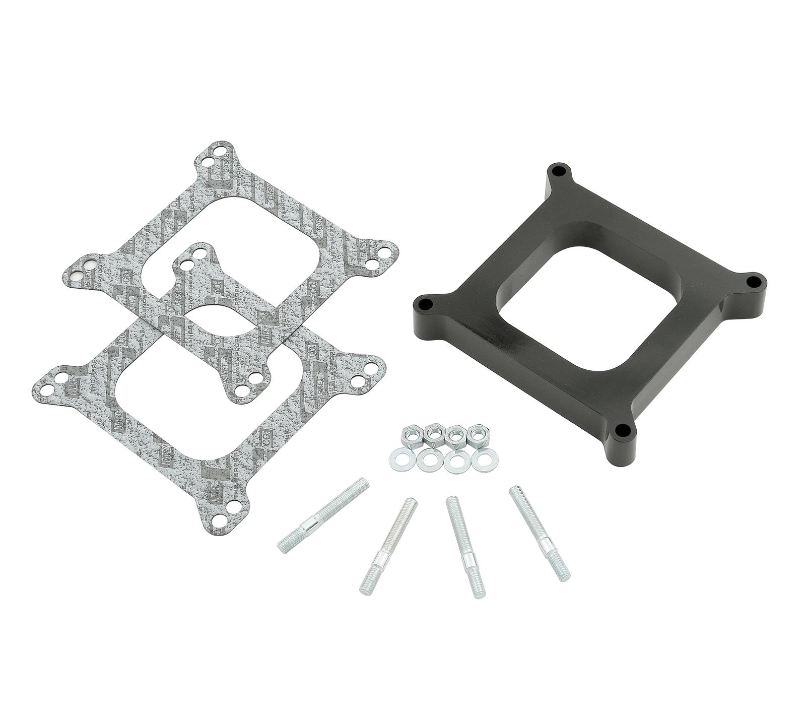 Mr. Gasket 1 Inch Carburetor Spacer 3405 Spacer, Phenolic, in. Thick, Open, Square Bore, Each