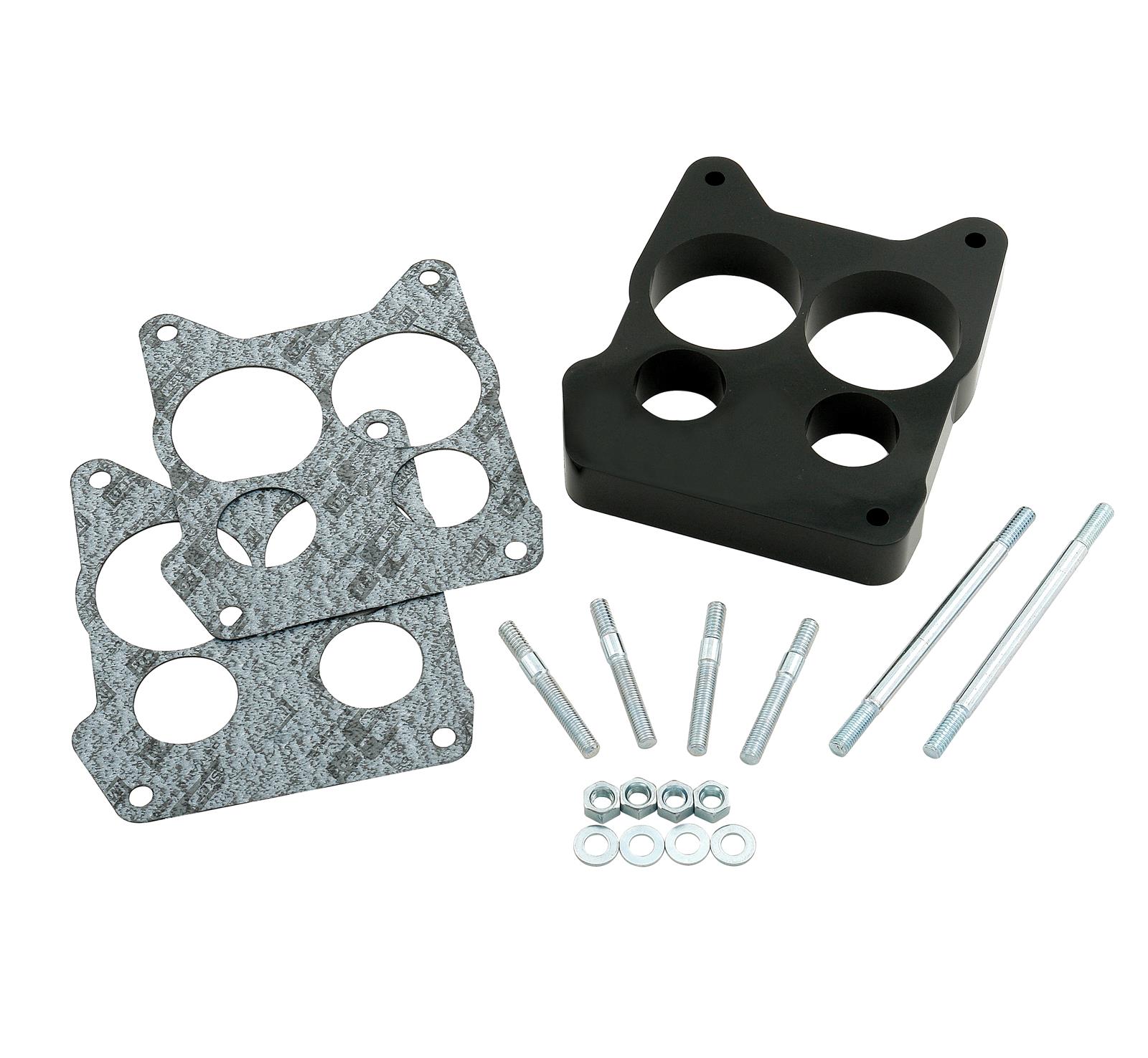 Mr. Gasket 1 Inch Carburetor Spacer 3406 Spacer, Phenolic, in. Thick, 4-Hole, Spread Bore, Each