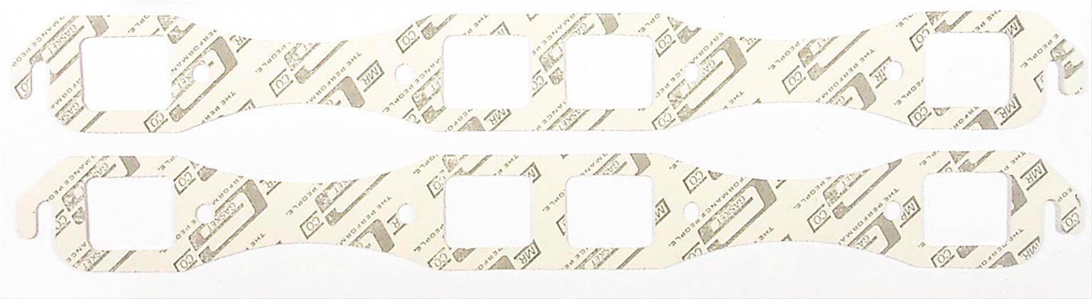 Mr. Gasket Header/Manifold Exhaust Gaskets 351 Gaskets, Header, High-Temperature White, Stock Port, Chrysler, Big Block, Pair