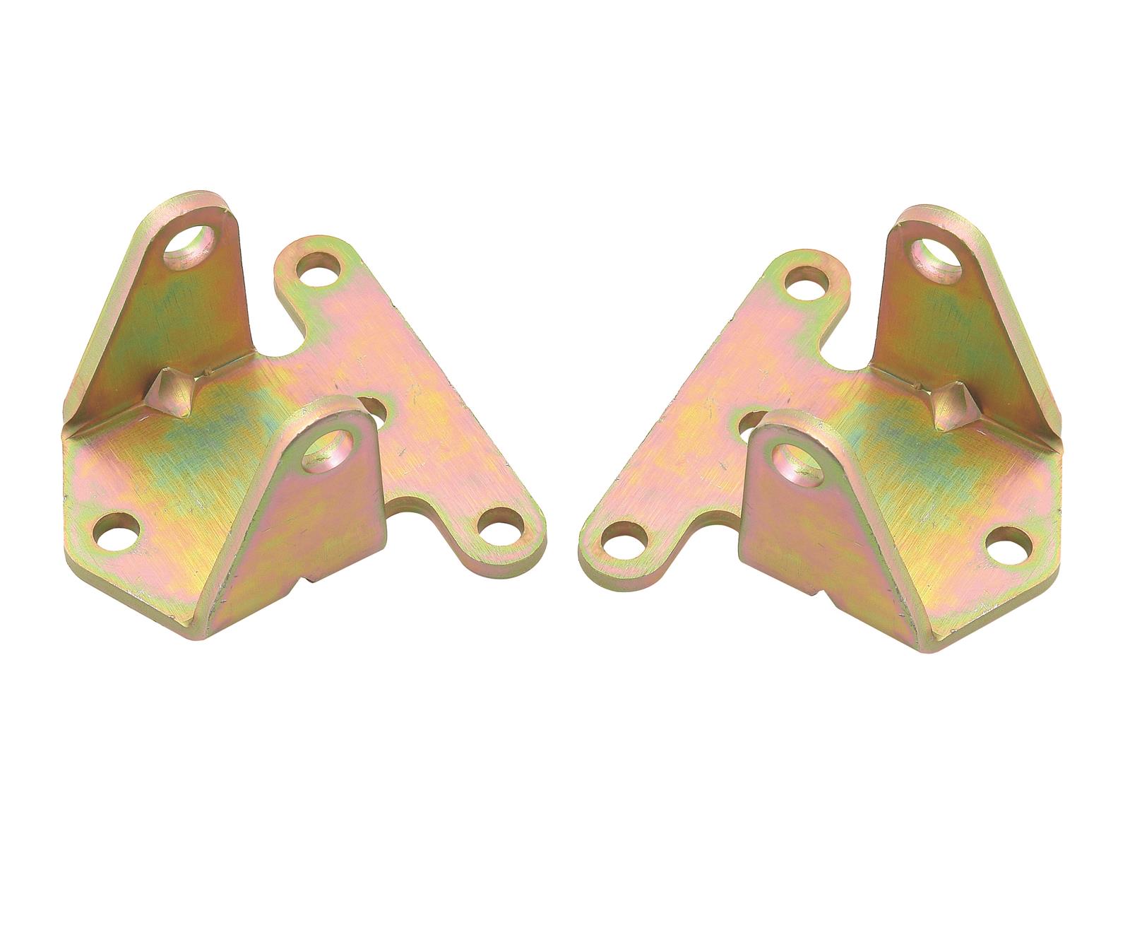 Mr. Gasket Solid Motor Mounts 3672 Mount, Solid, L-2.125 in., W-2.375 in., Long, Chevy, Small Block, Pair
