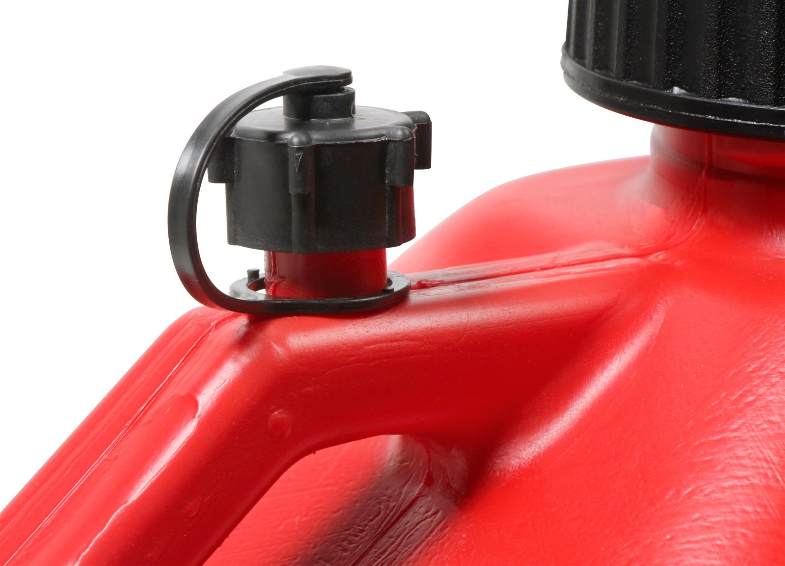5 Gallons Mr. Gasket Utility Jug 36950G Jug, Square, Gallons, Plastic, Red, Each thumbnail 2