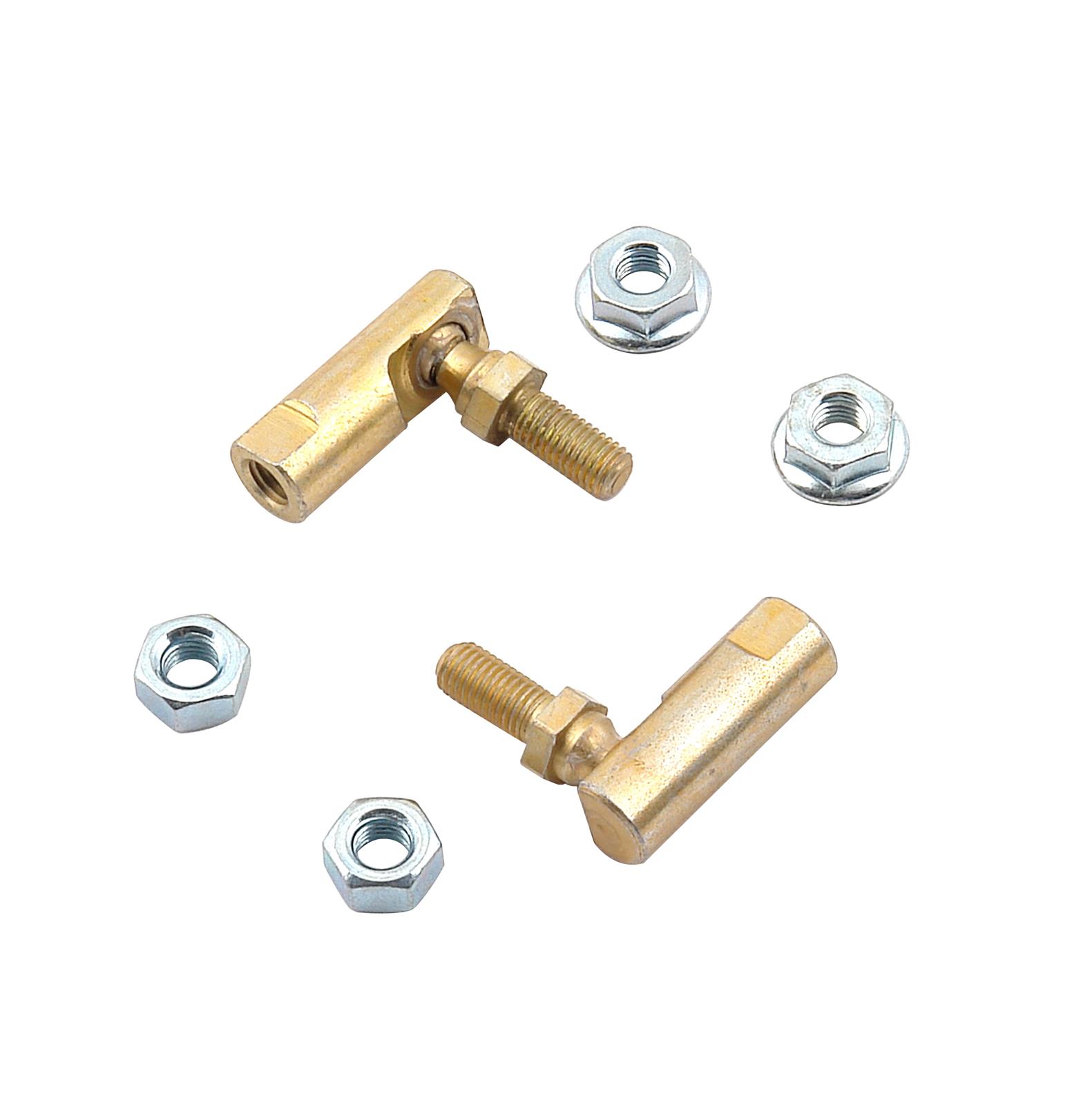 Mr. Gasket Standard Throttle Cable Ends 3810G Lever Studs, Ends, Ball Joints, 1/4 in. Stud, Universal, Pair