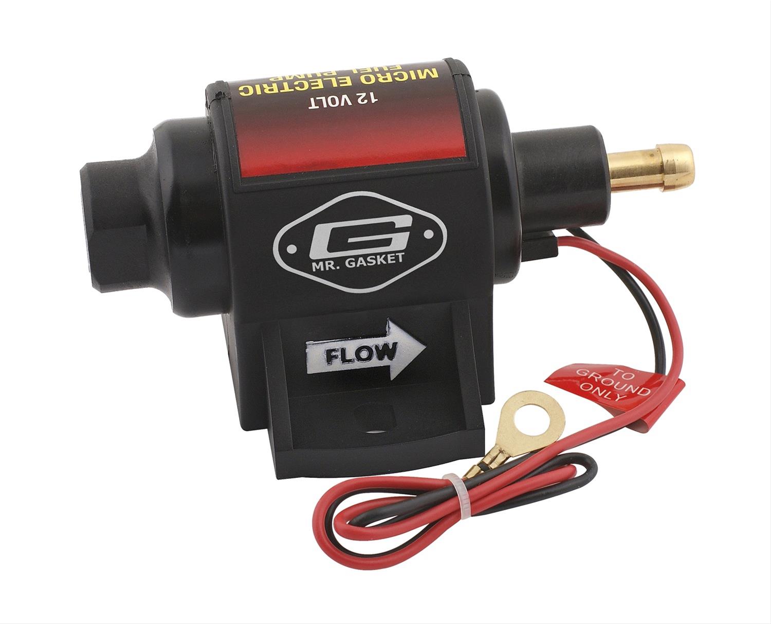 Mr. Gasket Micro Electronic Fuel Pumps 42S Pump, Electric, 3 PSI, Carburetor, Each thumbnail 2