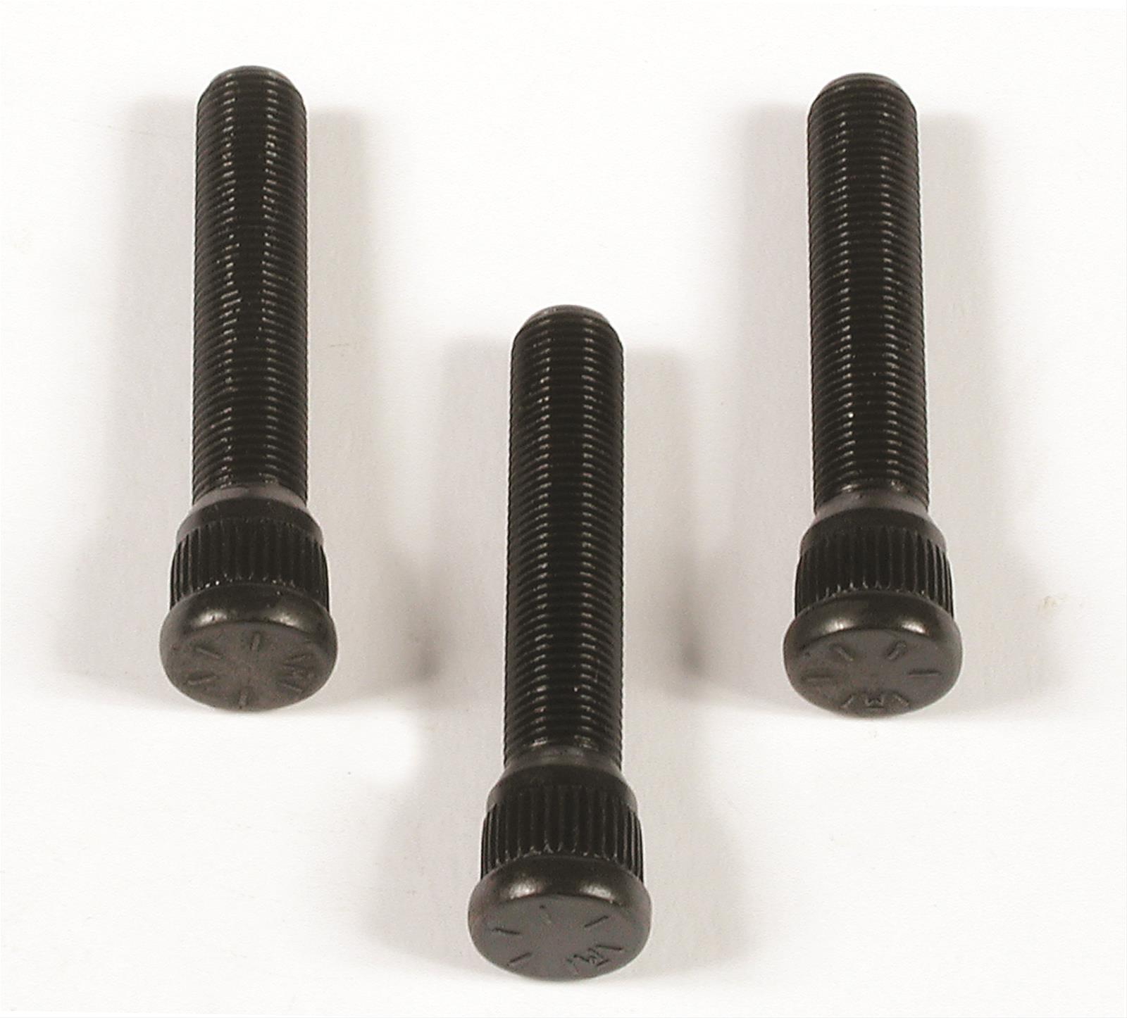 Mr. Gasket Competition Wheel Studs 4311 Studs, .500 in.-20 RH 2.875 in. Long, .665 in. Knurl Diameter, Set of 10