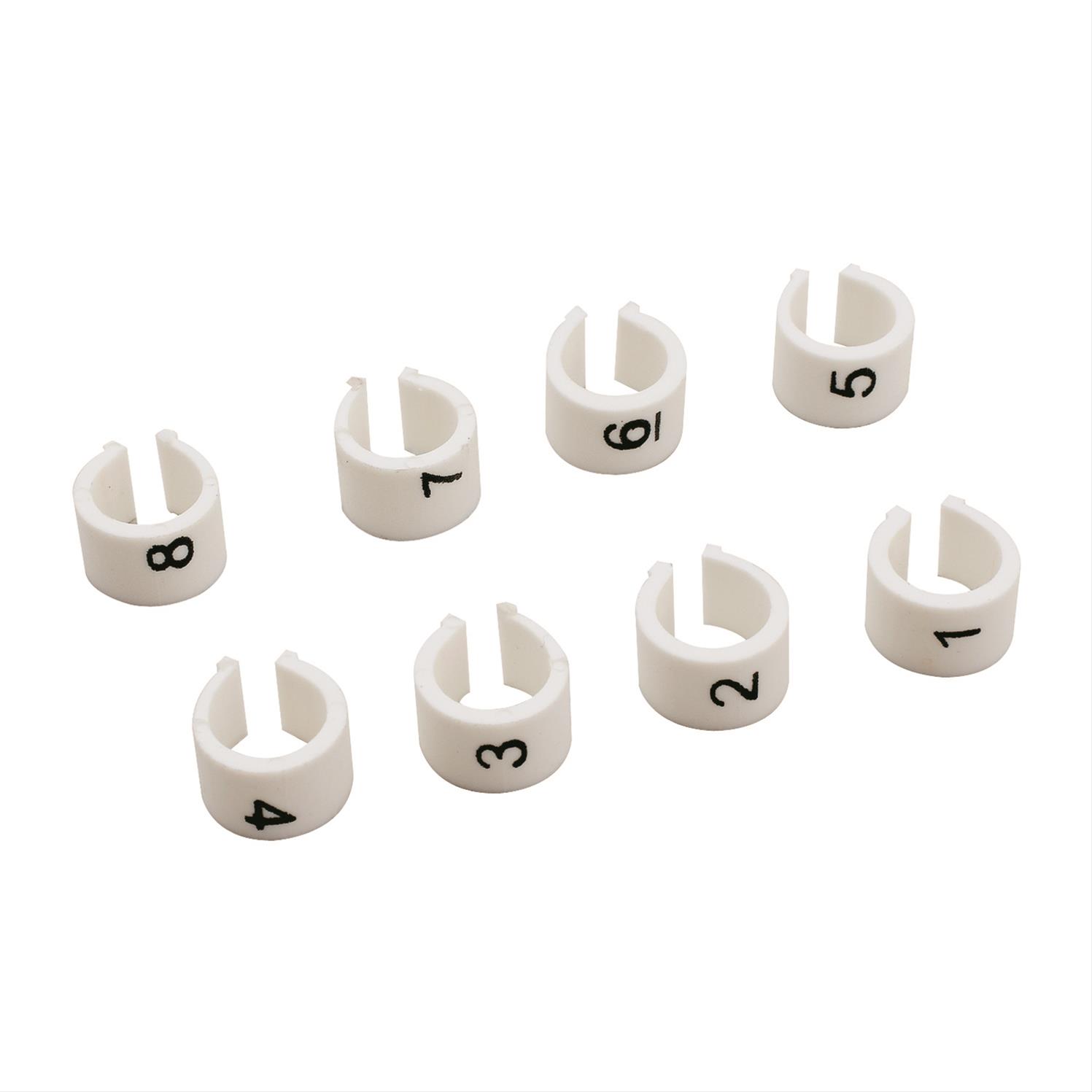 Mr. Gasket Spark Plug Wire Markers 8mm 4472 Mr. Gasket Spark Plug Wire Markers 8mm 4472