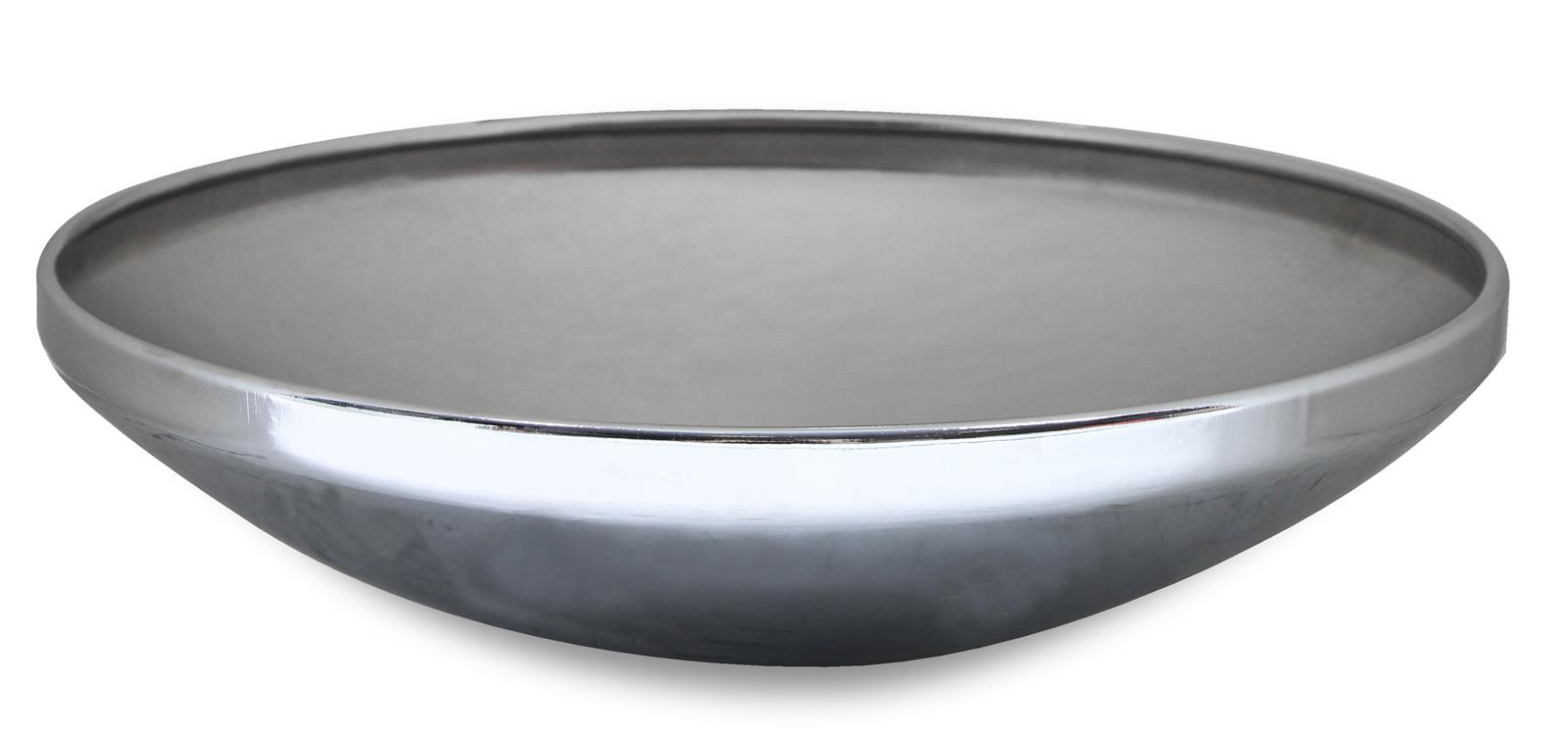 Mr. Gasket Chrome Plated Hubcaps 4580 Center Caps, Steel, Chrome, Snap-In, Smoothy Style, 10.125 in. Diameter, Baby Moon Design, Set of 4 thumbnail 6
