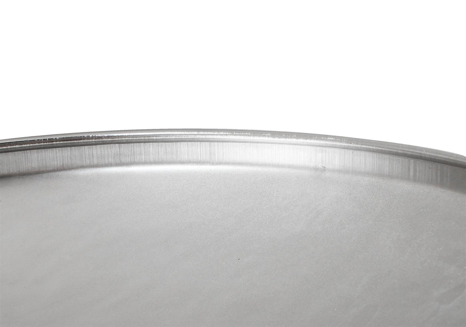 Mr. Gasket Chrome Plated Hubcaps 4580 Center Caps, Steel, Chrome, Snap-In, Smoothy Style, 10.125 in. Diameter, Baby Moon Design, Set of 4 thumbnail 3