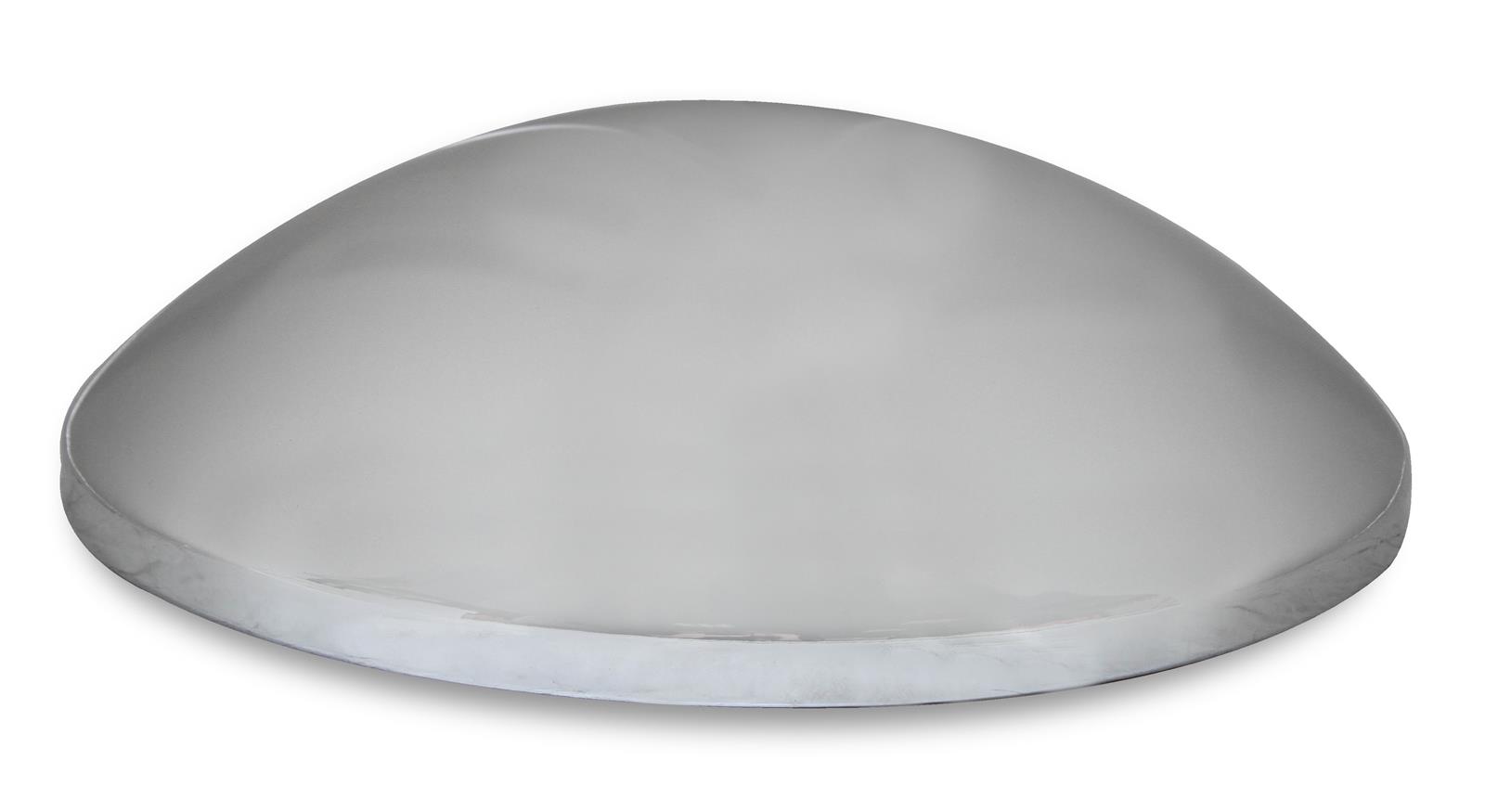 Mr. Gasket Chrome Plated Hubcaps 4580 Center Caps, Steel, Chrome, Snap-In, Smoothy Style, 10.125 in. Diameter, Baby Moon Design, Set of 4 thumbnail 5