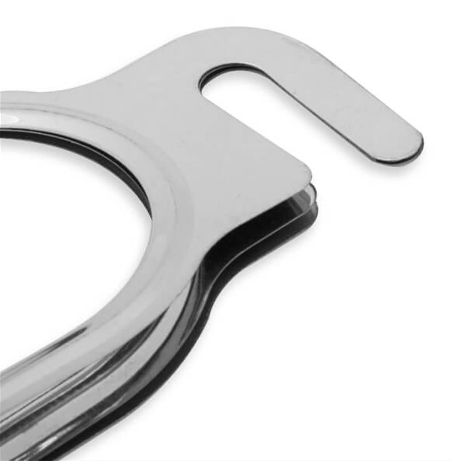 Mr. Gasket MLS Header Gaskets 4808G Exhaust Gaskets, MLS, Stainless Steel, Chevy, Gen V LT, Pair thumbnail 3
