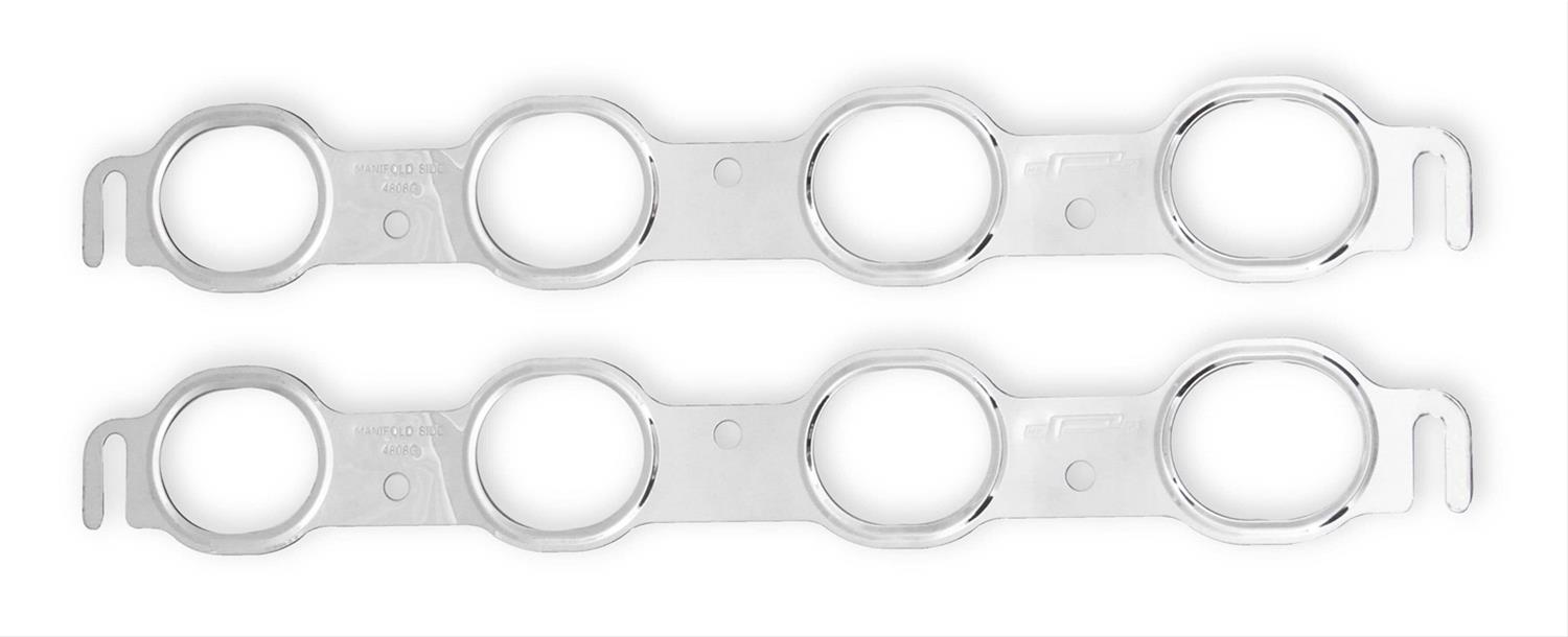 Mr. Gasket MLS Header Gaskets 4808G Exhaust Gaskets, MLS, Stainless Steel, Chevy, Gen V LT, Pair thumbnail 2