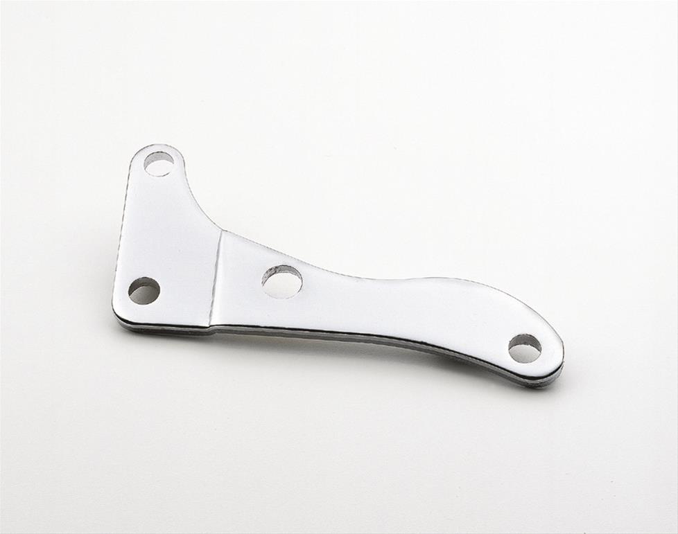 Mr. Gasket Alternator Brackets 4954 Bracket, Alternator, Steel, Chrome, Lower, Chevy, Small Block, Each