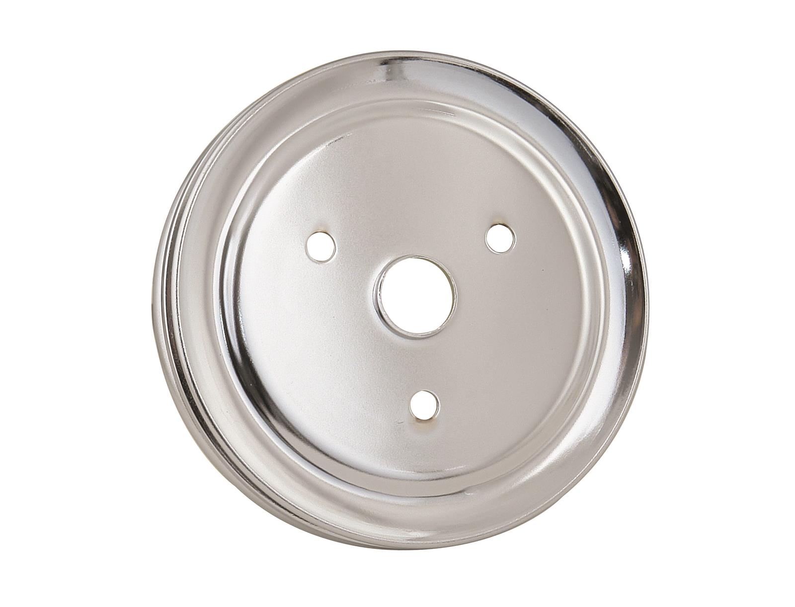 Mr. Gasket 4973 Crankshaft Pulley | Triple Groove Aluminum Pulley | For Small Block Chevy & More