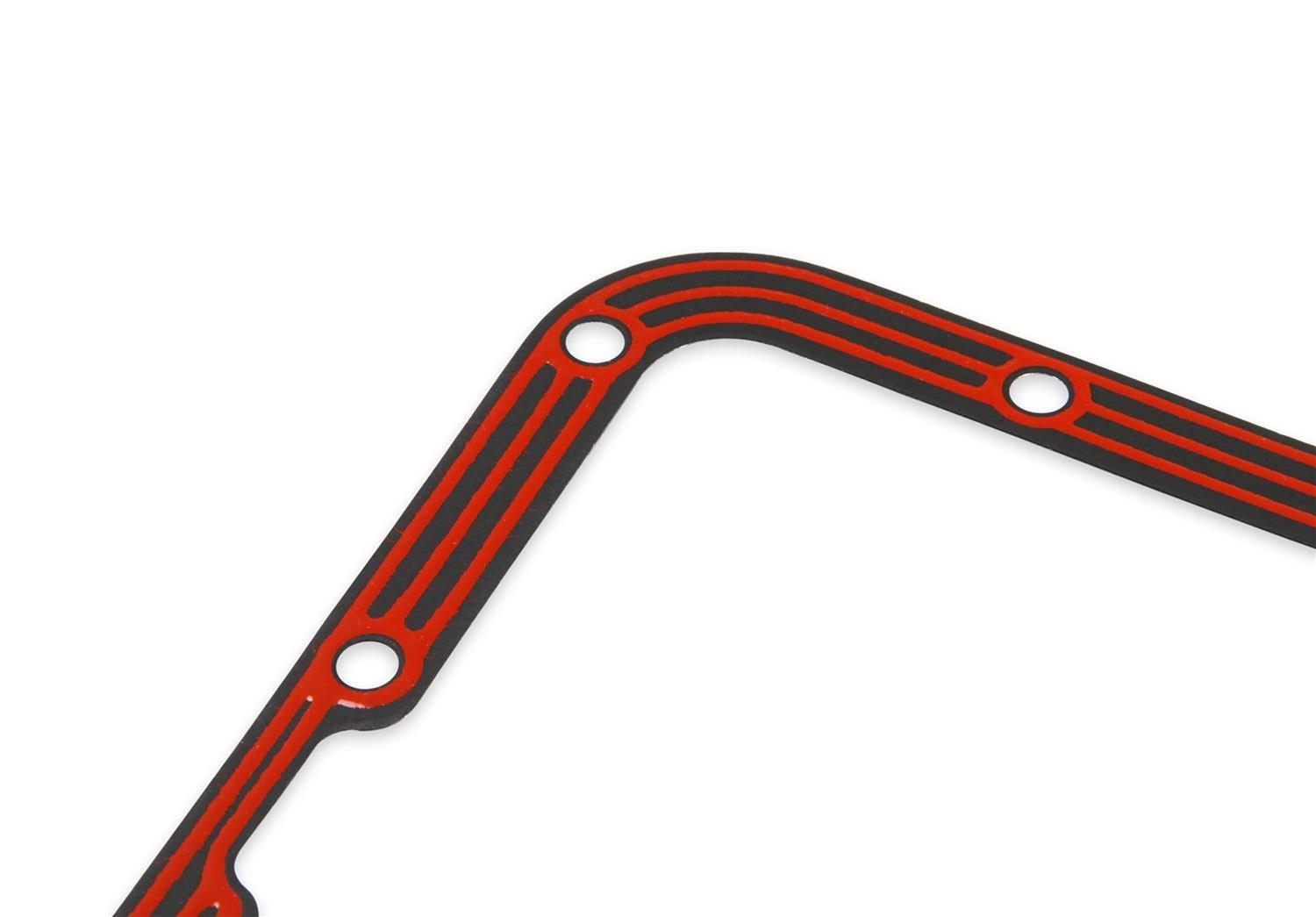 Mr. Gasket Transmission Pan Gaskets 51F01MRG Gasket, Silicone/Aluminum, Rubber Coated, Ford, C4, Each thumbnail 3