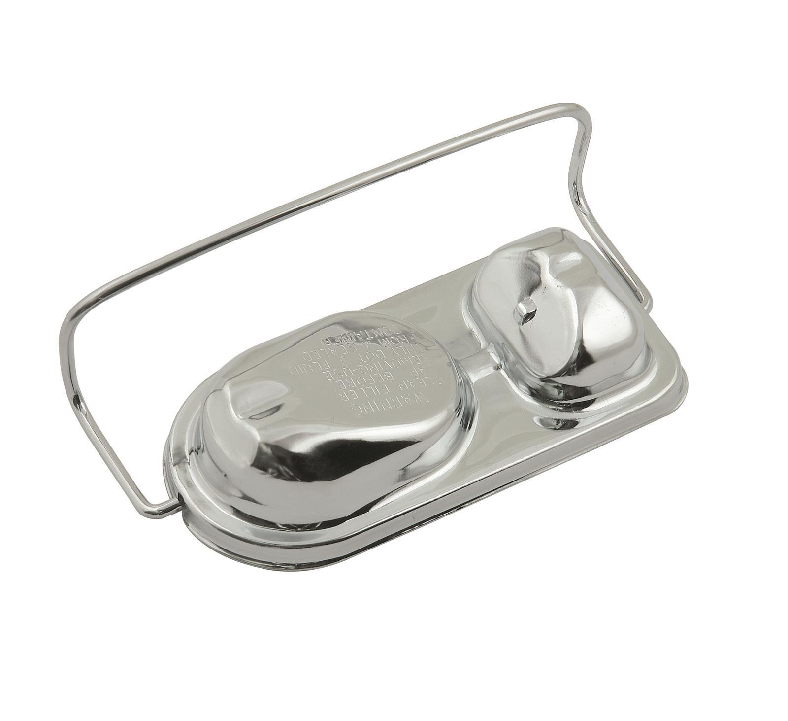 Mr. Gasket Chrome Ford Master Cylinder Cover 5274 Mr. Gasket Chrome Ford Master Cylinder Cover 5274
