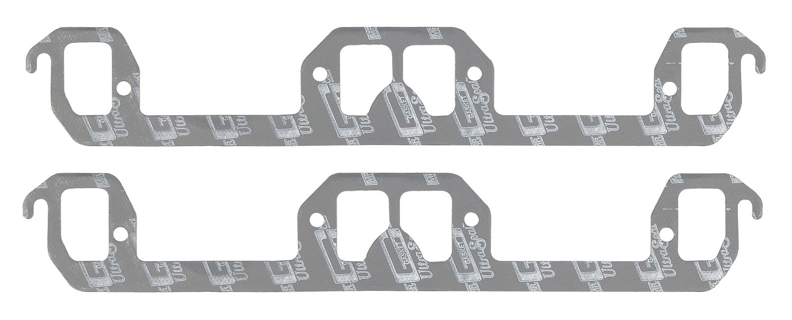 Mr. Gasket Ultra-Seal Exhaust Gaskets 5935 Gaskets, Manifold, Stock Port, Mopar, Small Block, Pair