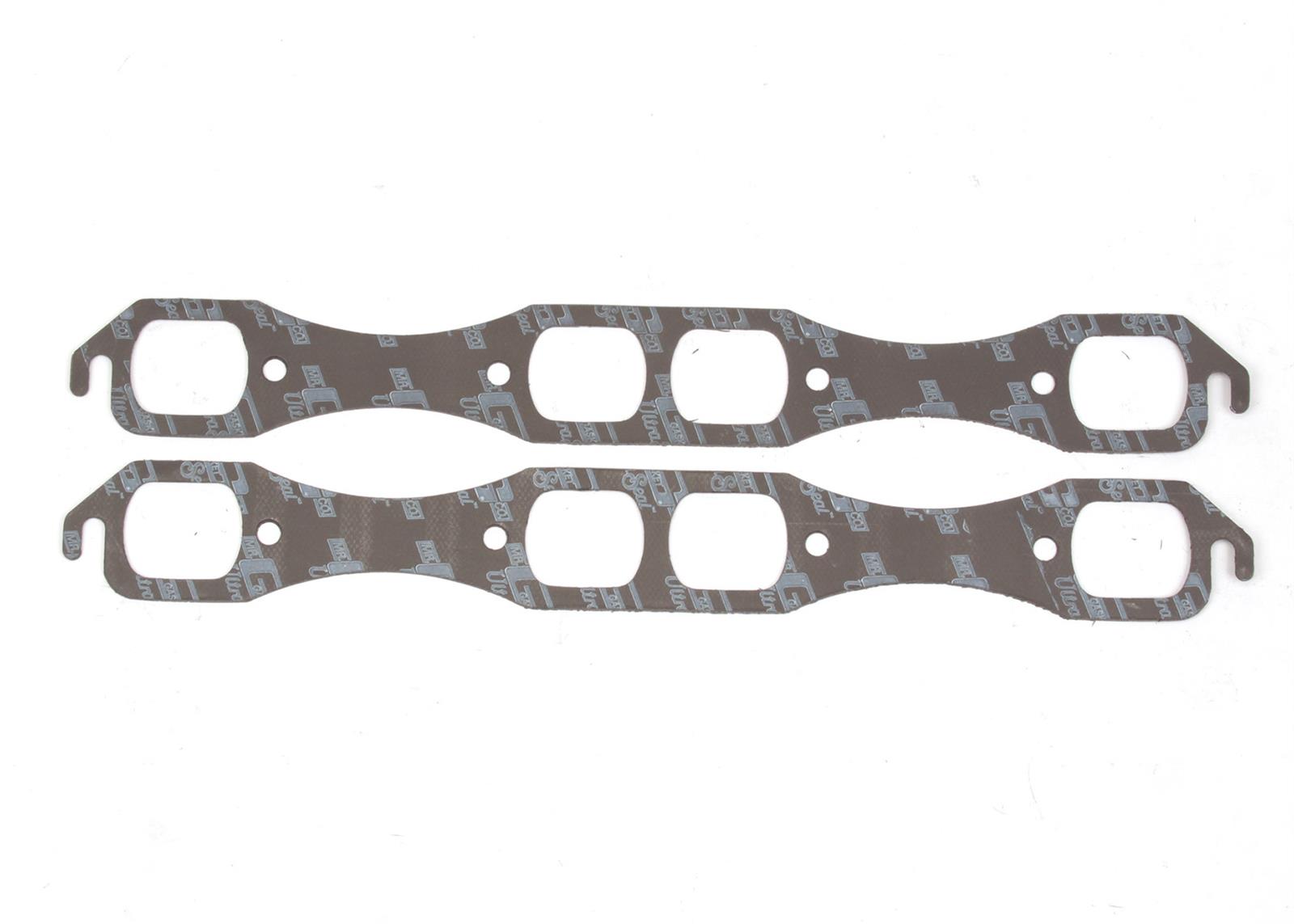 Mr. Gasket Exhaust Gaskets 5944 Gaskets, Ultra-Seal, 2.080 in. x 1.71 in. Port, Chrysler, 440, Indy Heads, Set