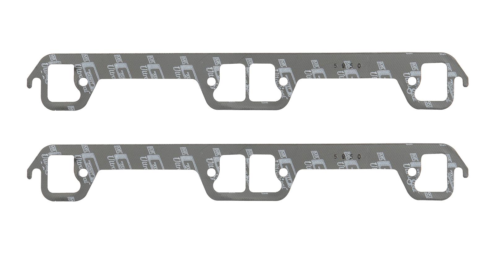 Mr. Gasket Ultra-Seal Exhaust Gaskets 5950 Gaskets, Header, Ultra-Seal, Dog Leg Port, AMC, V8, Pair