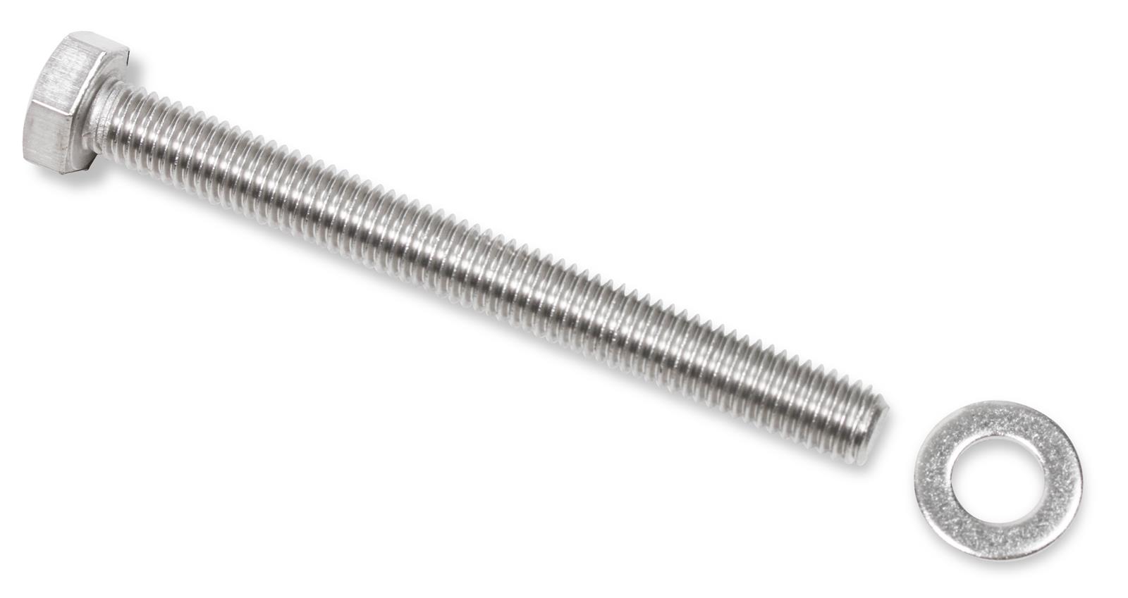 Mr. Gasket Water Pump Bolt Sets for GM LS Engine 60930G Bolts, Stainless, Natural, Hex Head, Chevrolet, LS, Kit thumbnail 3