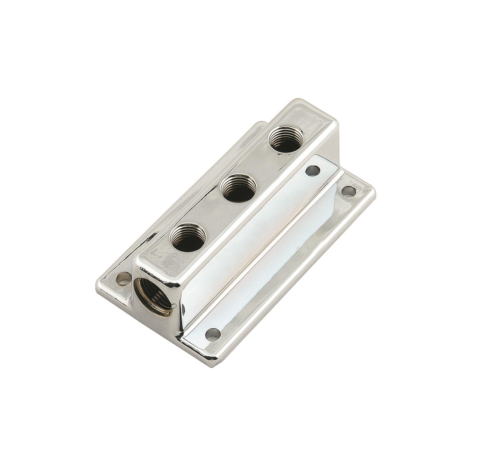 Mr. Gasket Fuel Block 3-Hole 6151MRG Mr. Gasket Fuel Block 3-Hole 6151MRG