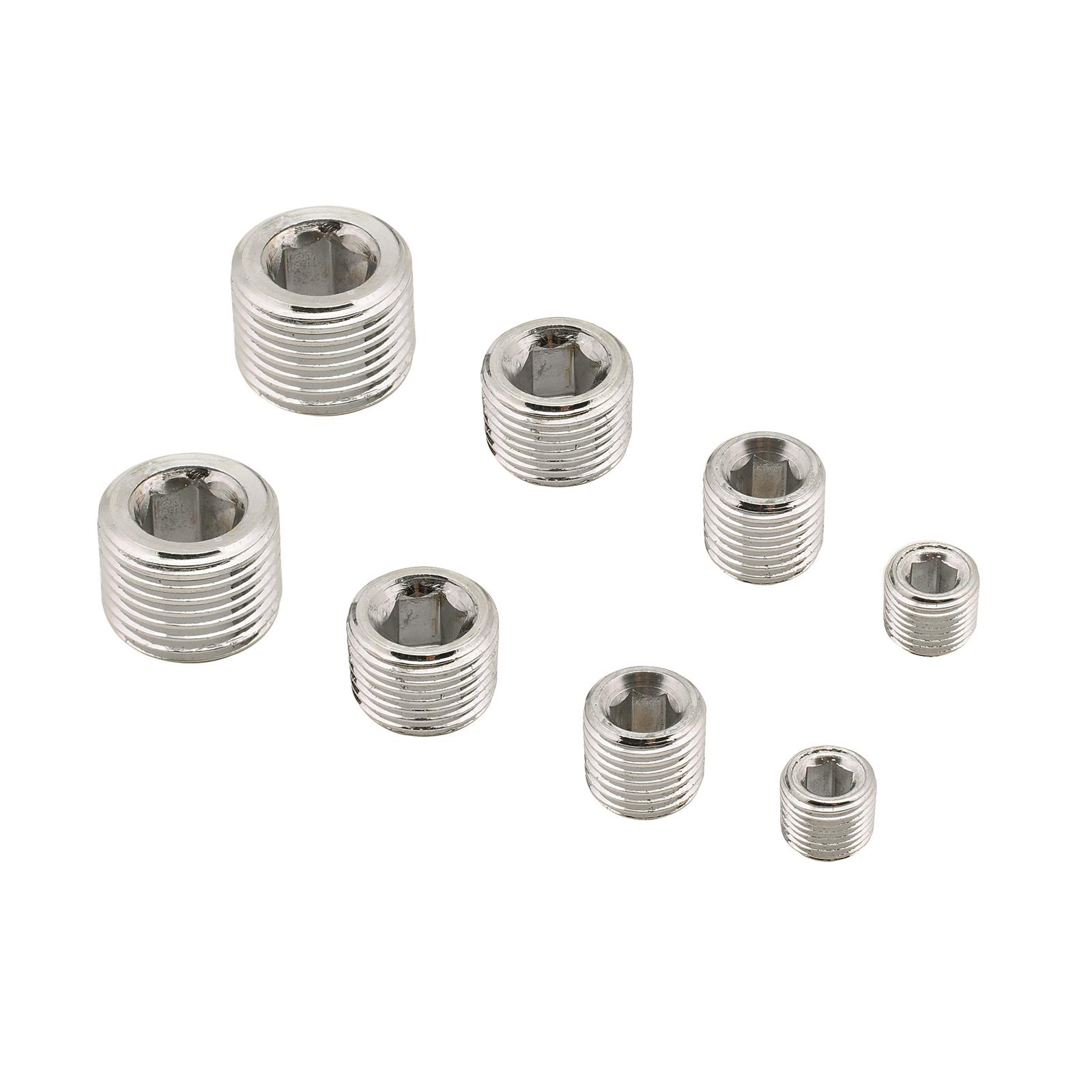 Mr. Gasket 6352G Mr. Gasket Aluminum Pipe Plugs Summit Racing