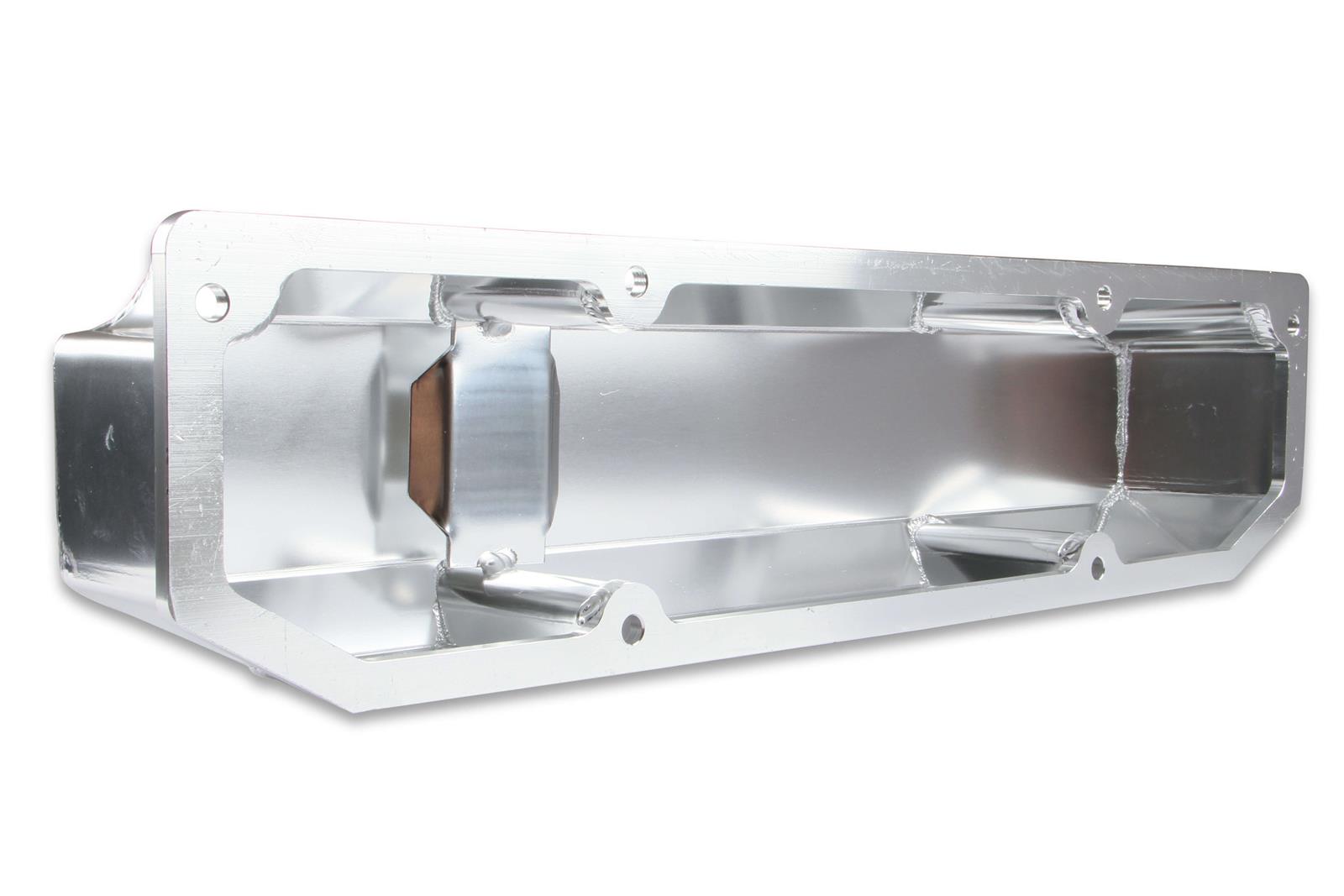 Mr. Gasket Aluminum Valve Covers 6862G Covers, Fabricated, Aluminum, Natural, Stock Height, Chrysler, Dodge, Plymouth, Big Block, Pair thumbnail 3