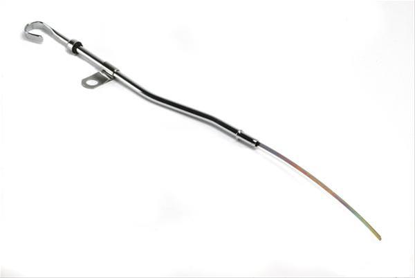 Mr. Gasket Engine Oil Dipsticks and Tubes 6924 Dipstick with Tube, Engine, Steel, Chrome, Dodge, Mopar, Big Block, Each